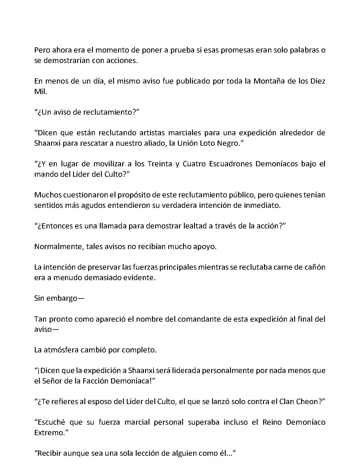 Mi Esposa es la Lider del Culto Demoniaco (Novela) - Capítulo 391 - Página 9 - LectorTMOo