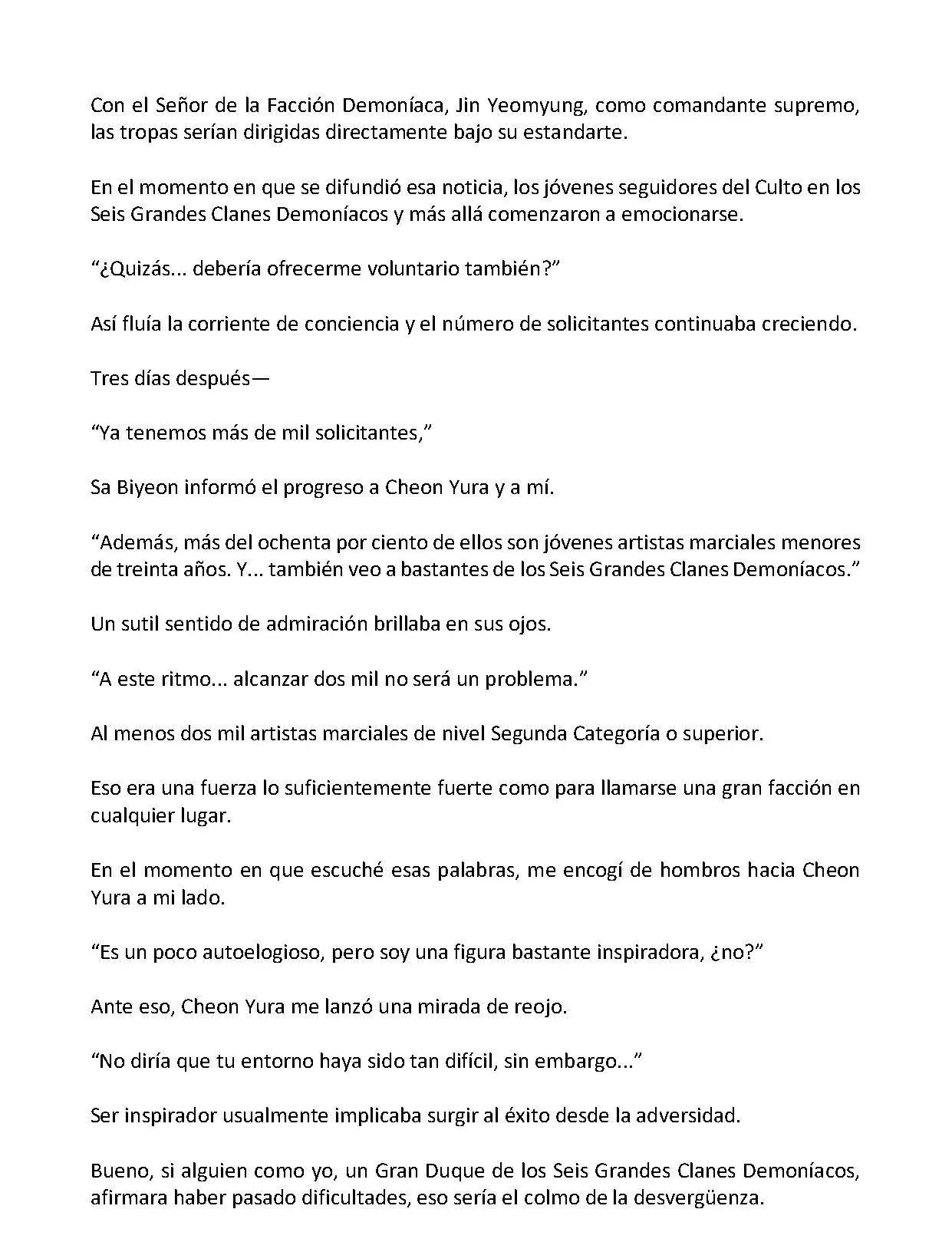 Mi Esposa es la Lider del Culto Demoniaco (Novela) - Capítulo 391 - Página 10 - LectorTMOo