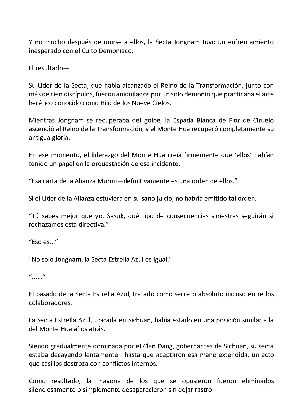 Mi Esposa es la Lider del Culto Demoniaco (Novela) - Capítulo 393 - Página 5 - LectorTMOo