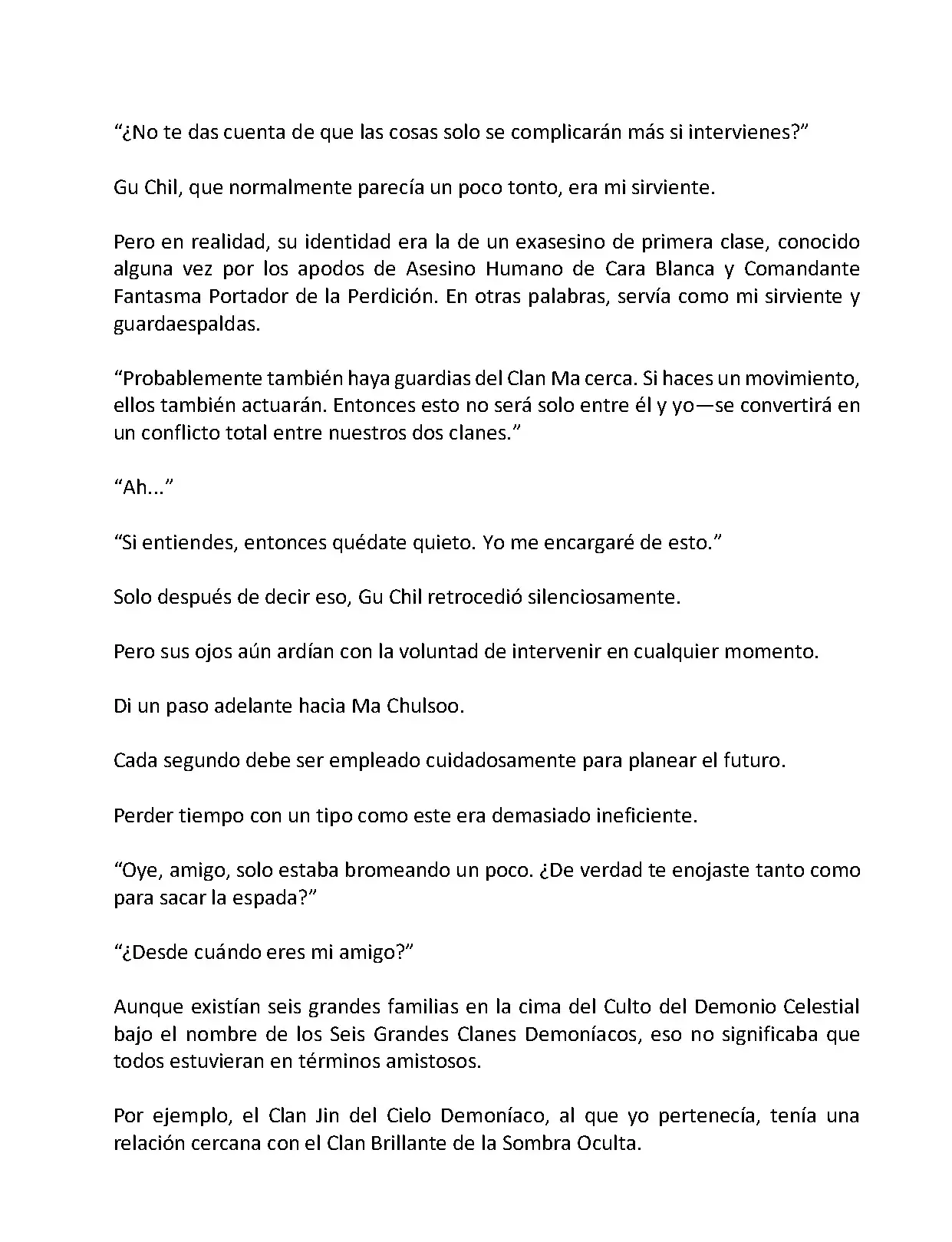 Mi Esposa es la Lider del Culto Demoniaco (Novela) - Capítulo 4 - Página 4 - LectorTMOo