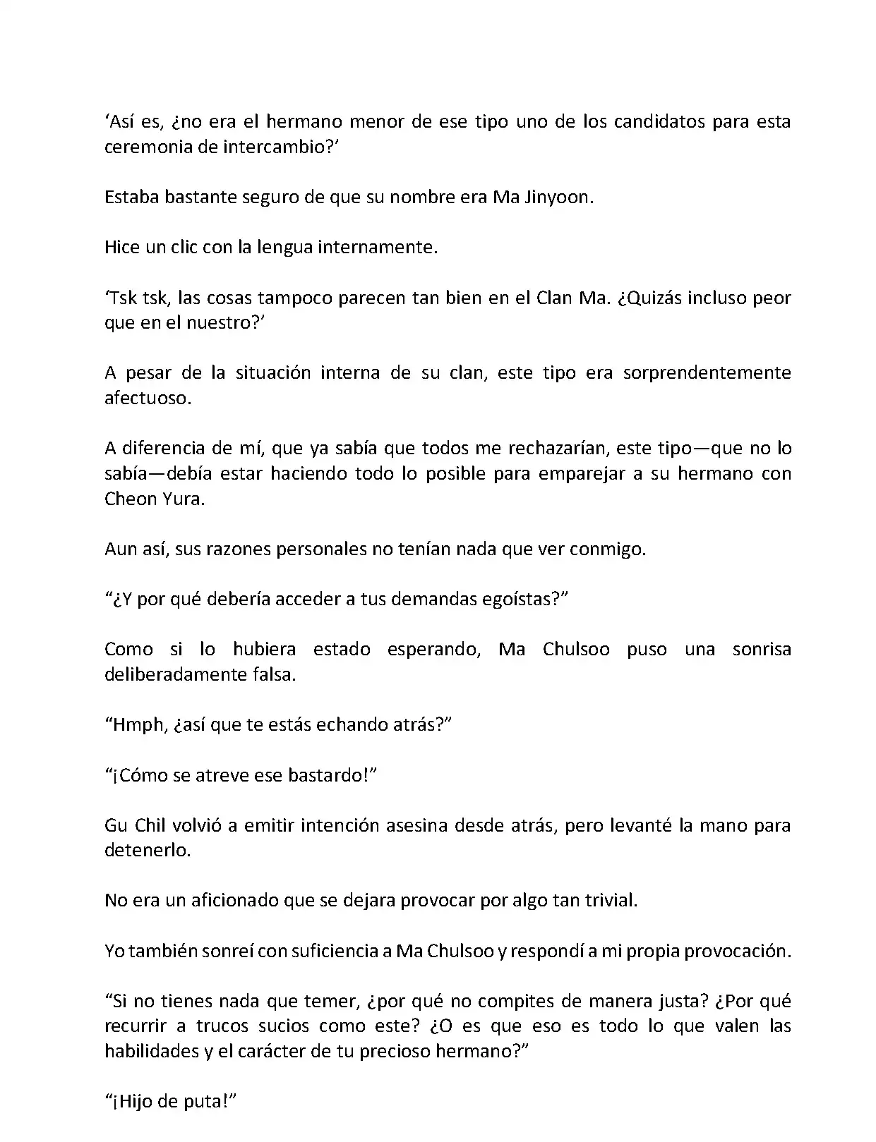 Mi Esposa es la Lider del Culto Demoniaco (Novela) - Capítulo 4 - Página 6 - LectorTMOo