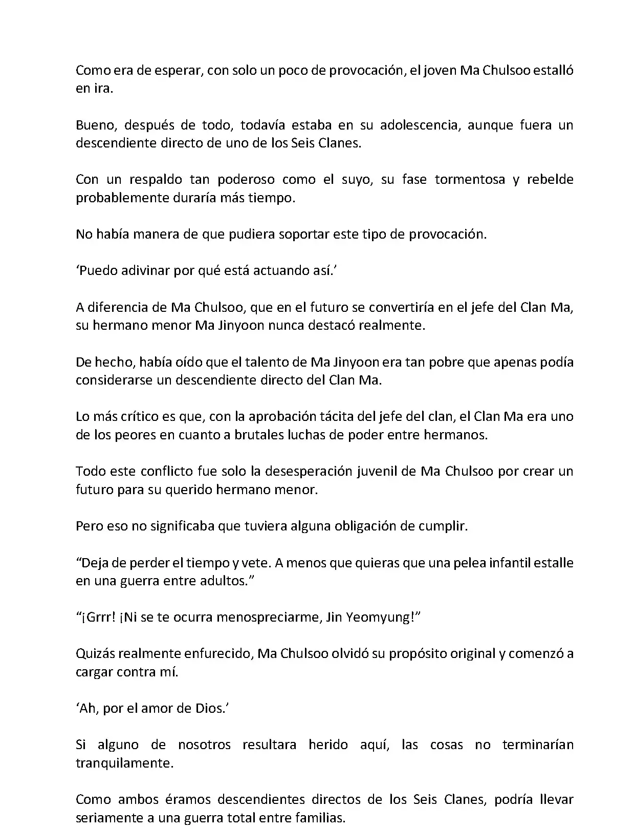 Mi Esposa es la Lider del Culto Demoniaco (Novela) - Capítulo 4 - Página 7 - LectorTMOo