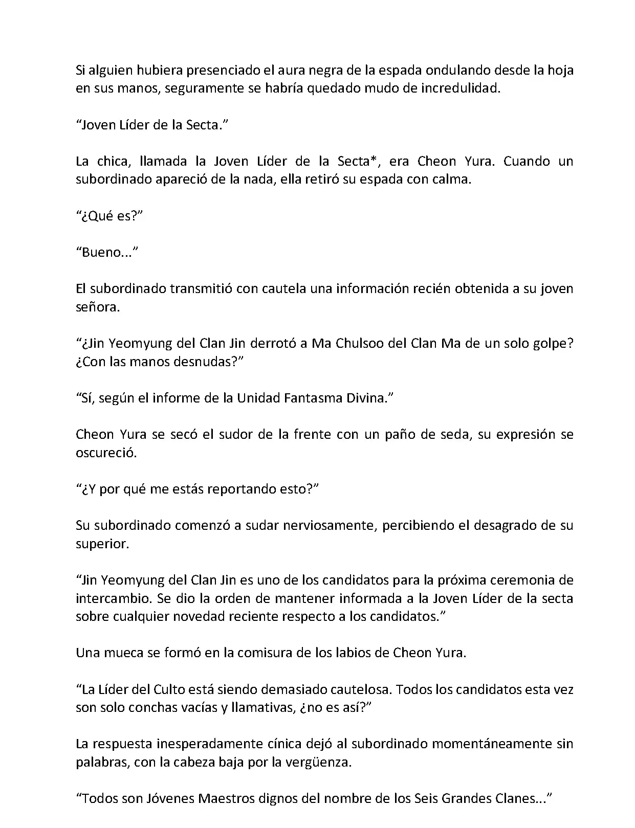 Mi Esposa es la Lider del Culto Demoniaco (Novela) - Capítulo 4 - Página 13 - LectorTMOo