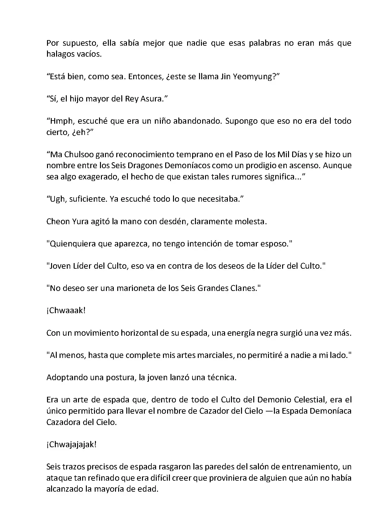Mi Esposa es la Lider del Culto Demoniaco (Novela) - Capítulo 4 - Página 14 - LectorTMOo