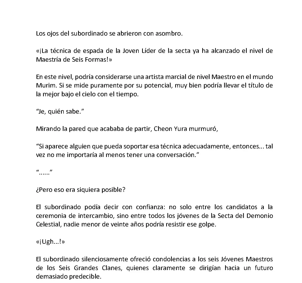Mi Esposa es la Lider del Culto Demoniaco (Novela) - Capítulo 4 - Página 15 - LectorTMOo