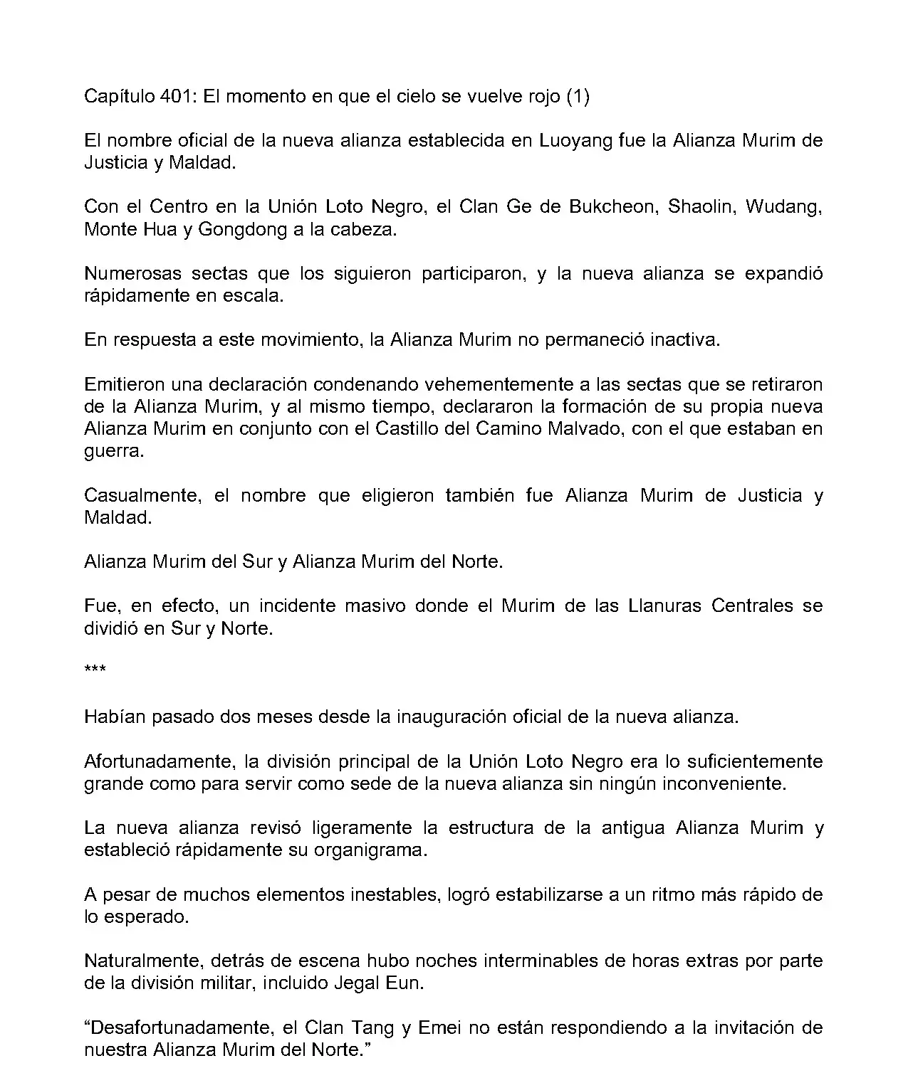 Mi Esposa es la Lider del Culto Demoniaco (Novela) - Capítulo 401 - Página 3 - LectorTMOo
