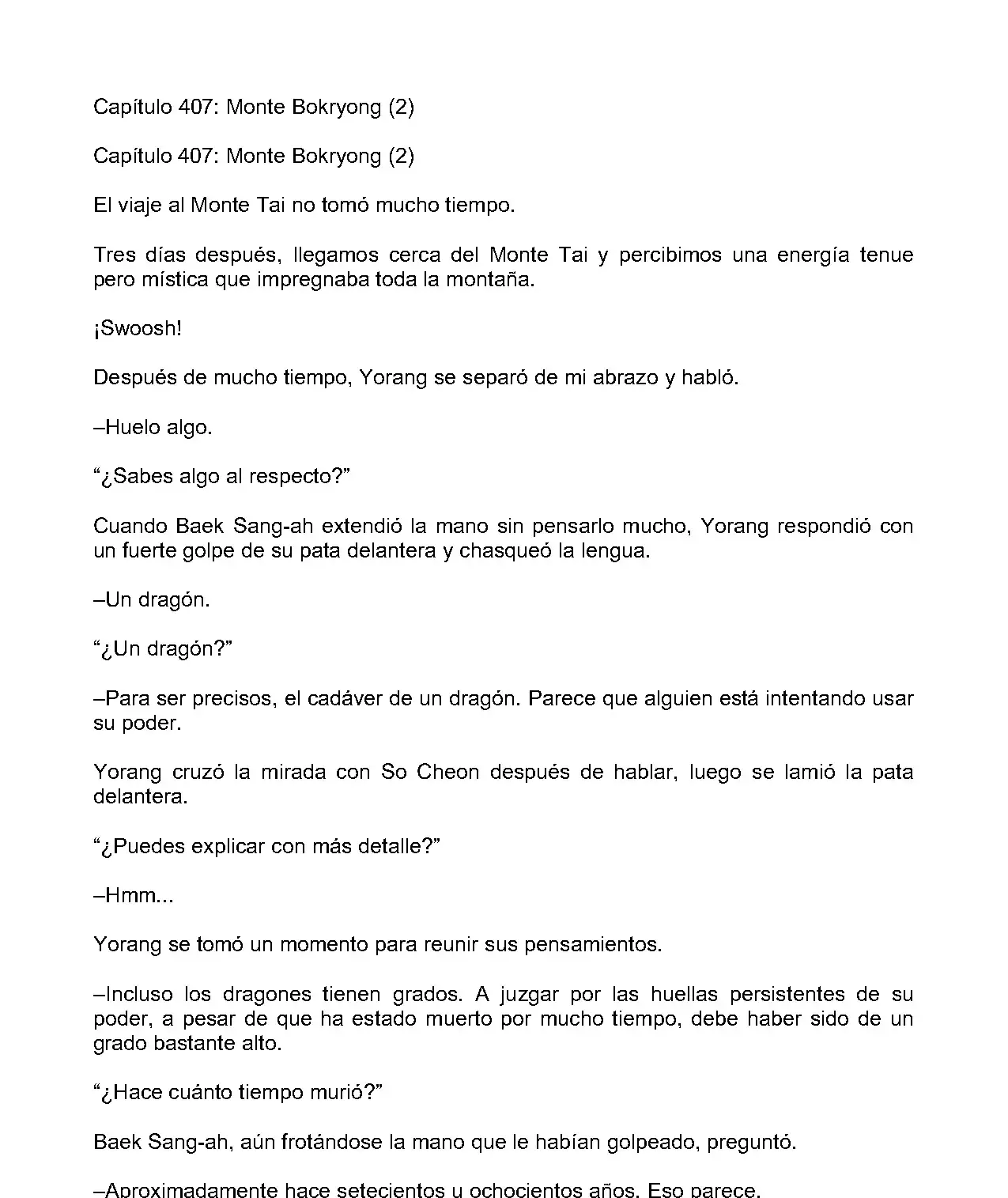 Mi Esposa es la Lider del Culto Demoniaco (Novela) - Capítulo 407 - Página 2 - LectorTMOo