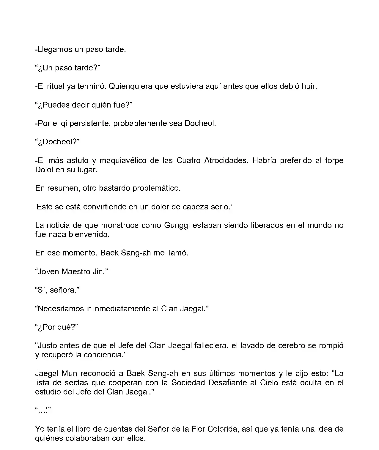 Mi Esposa es la Lider del Culto Demoniaco (Novela) - Capítulo 409 - Página 11 - LectorTMOo