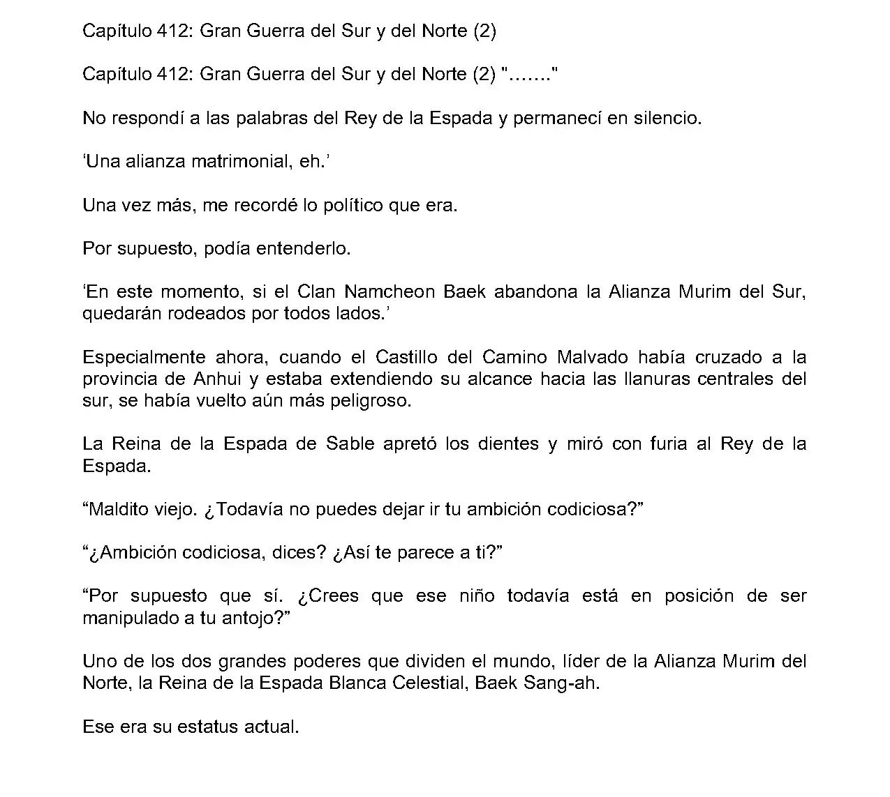 Mi Esposa es la Lider del Culto Demoniaco (Novela) - Capítulo 412 - Página 2 - LectorTMOo