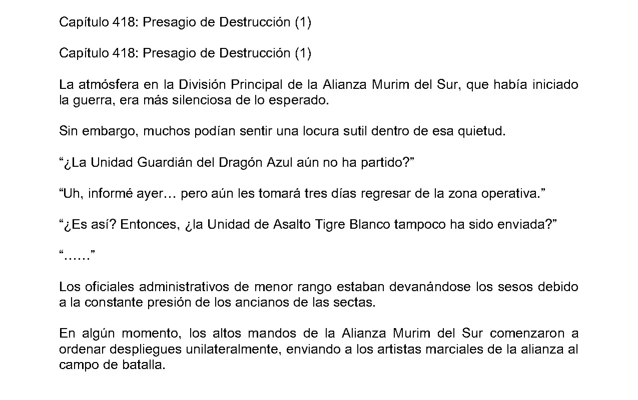 Mi Esposa es la Lider del Culto Demoniaco (Novela) - Capítulo 418 - Página 2 - LectorTMOo