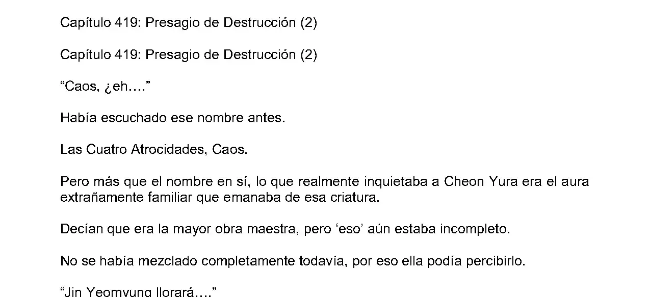 Mi Esposa es la Lider del Culto Demoniaco (Novela) - Capítulo 419 - Página 2 - LectorTMOo