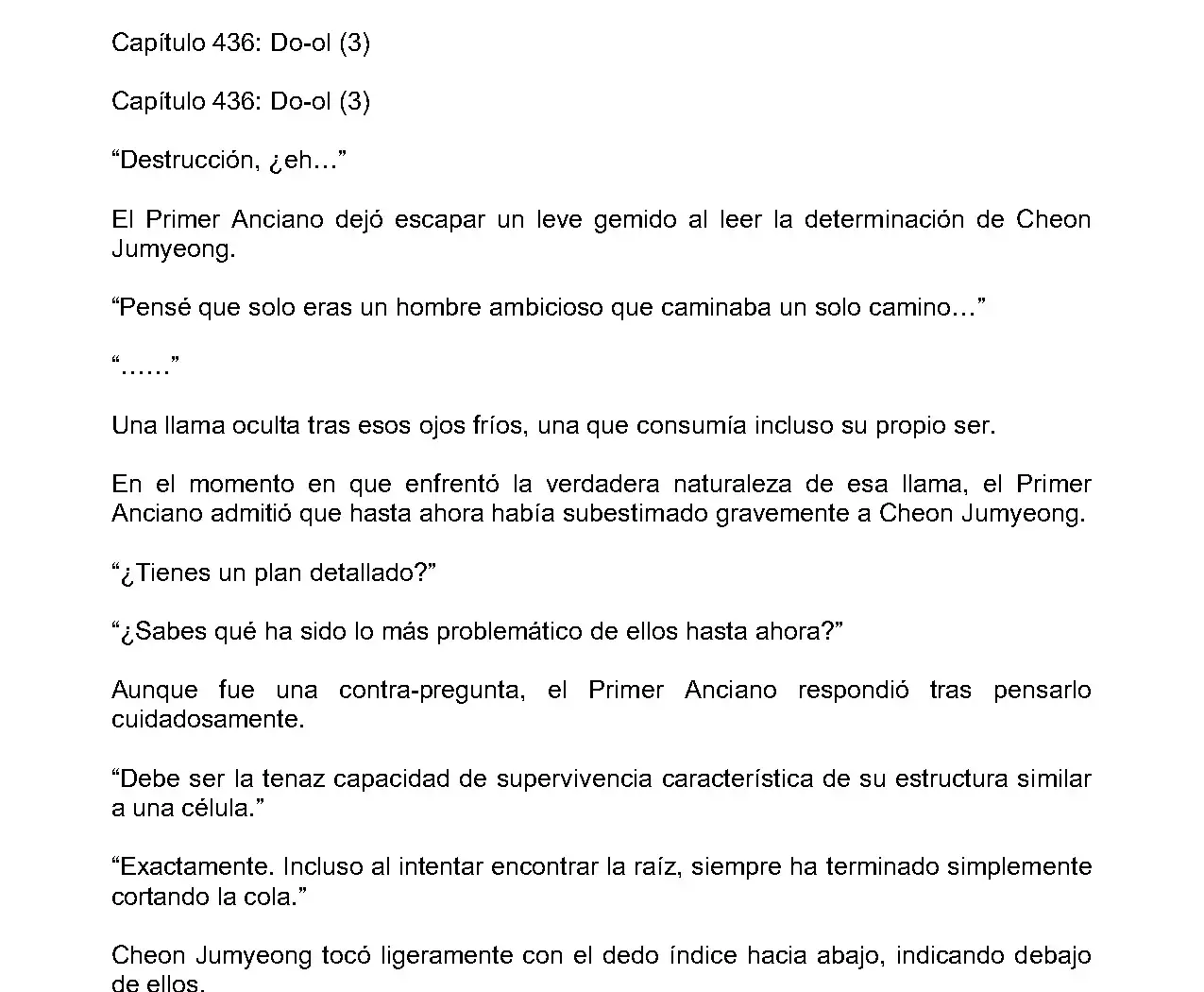 Mi Esposa es la Lider del Culto Demoniaco (Novela) - Capítulo 436 - Página 2 - LectorTMOo
