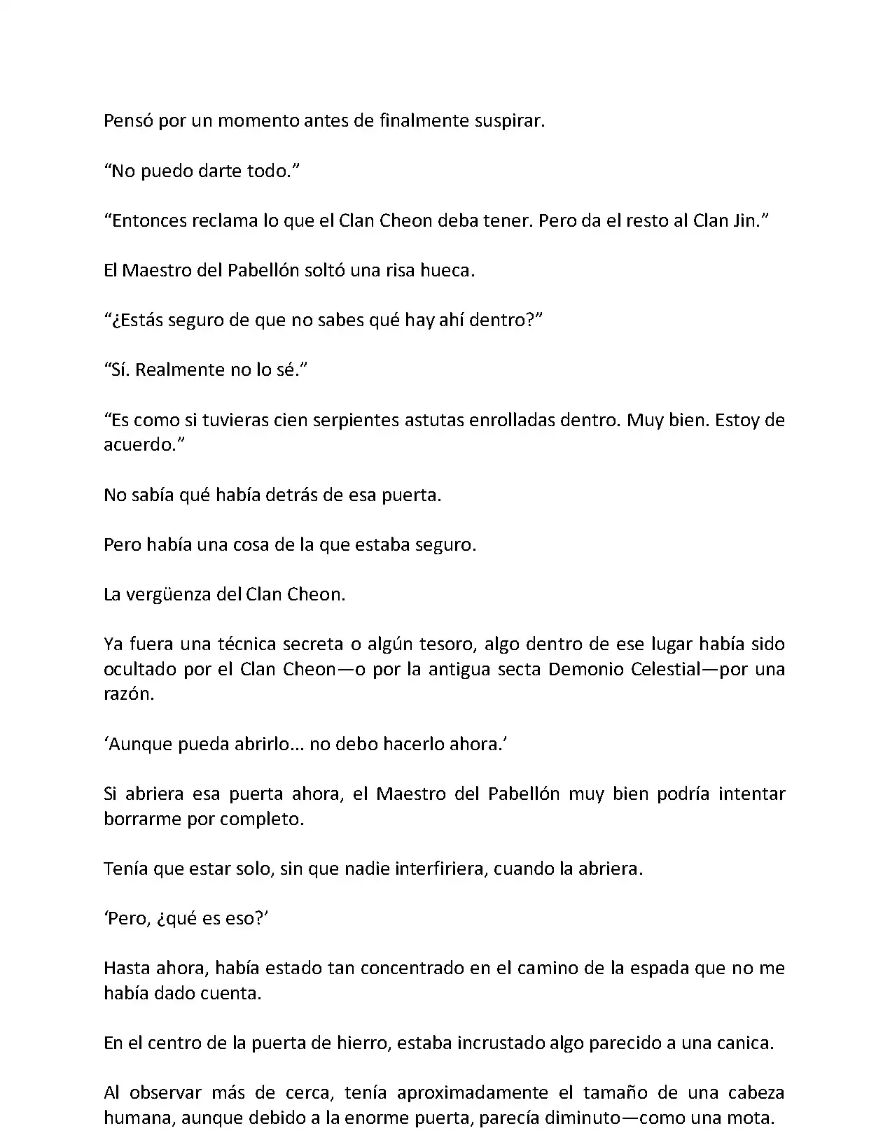 Mi Esposa es la Lider del Culto Demoniaco (Novela) - Capítulo 44 - Página 6 - LectorTMOo