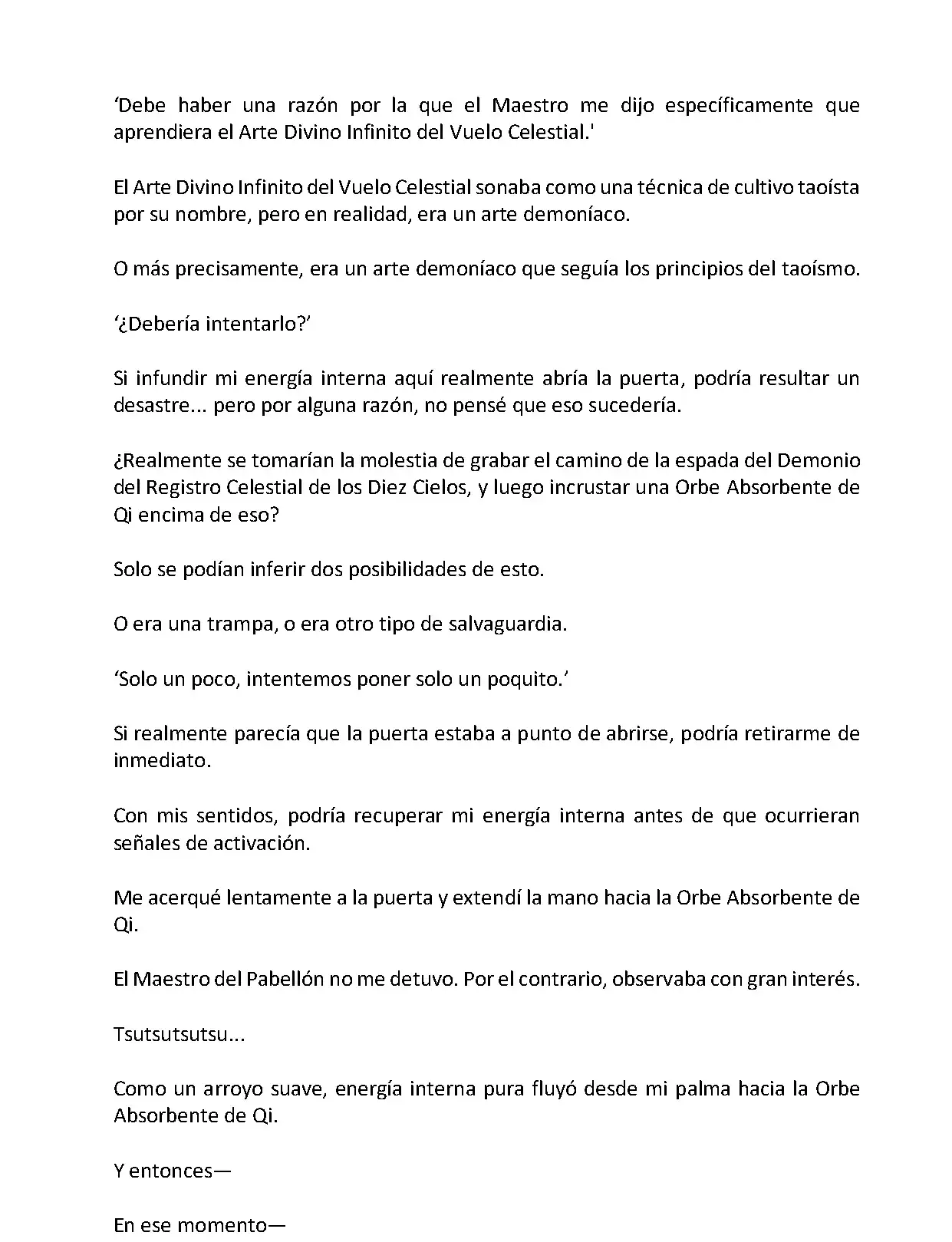 Mi Esposa es la Lider del Culto Demoniaco (Novela) - Capítulo 44 - Página 8 - LectorTMOo