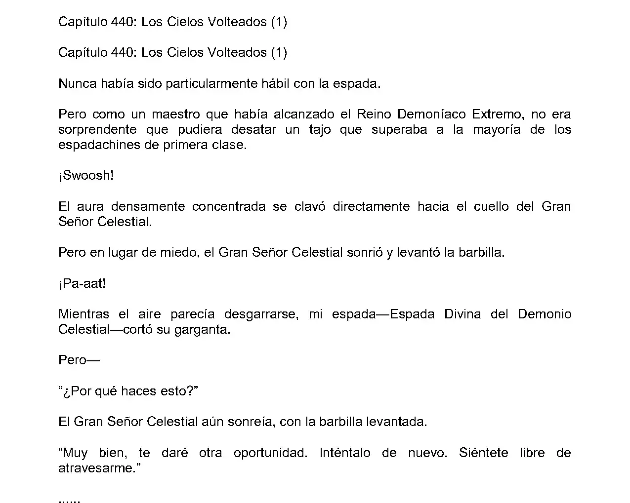 Mi Esposa es la Lider del Culto Demoniaco (Novela) - Capítulo 440 - Página 2 - LectorTMOo