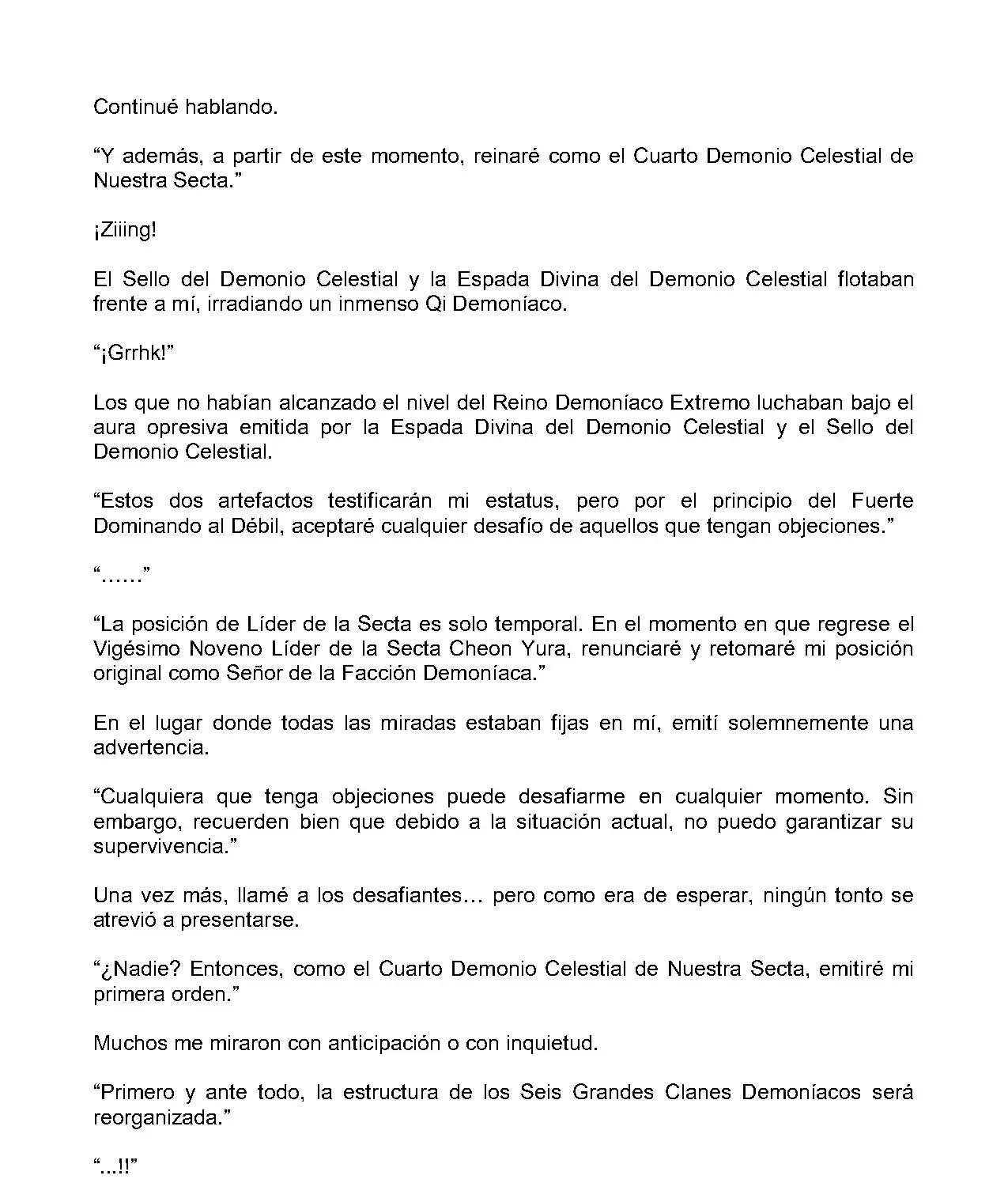 Mi Esposa es la Lider del Culto Demoniaco (Novela) - Capítulo 450 - Página 10 - LectorTMOo