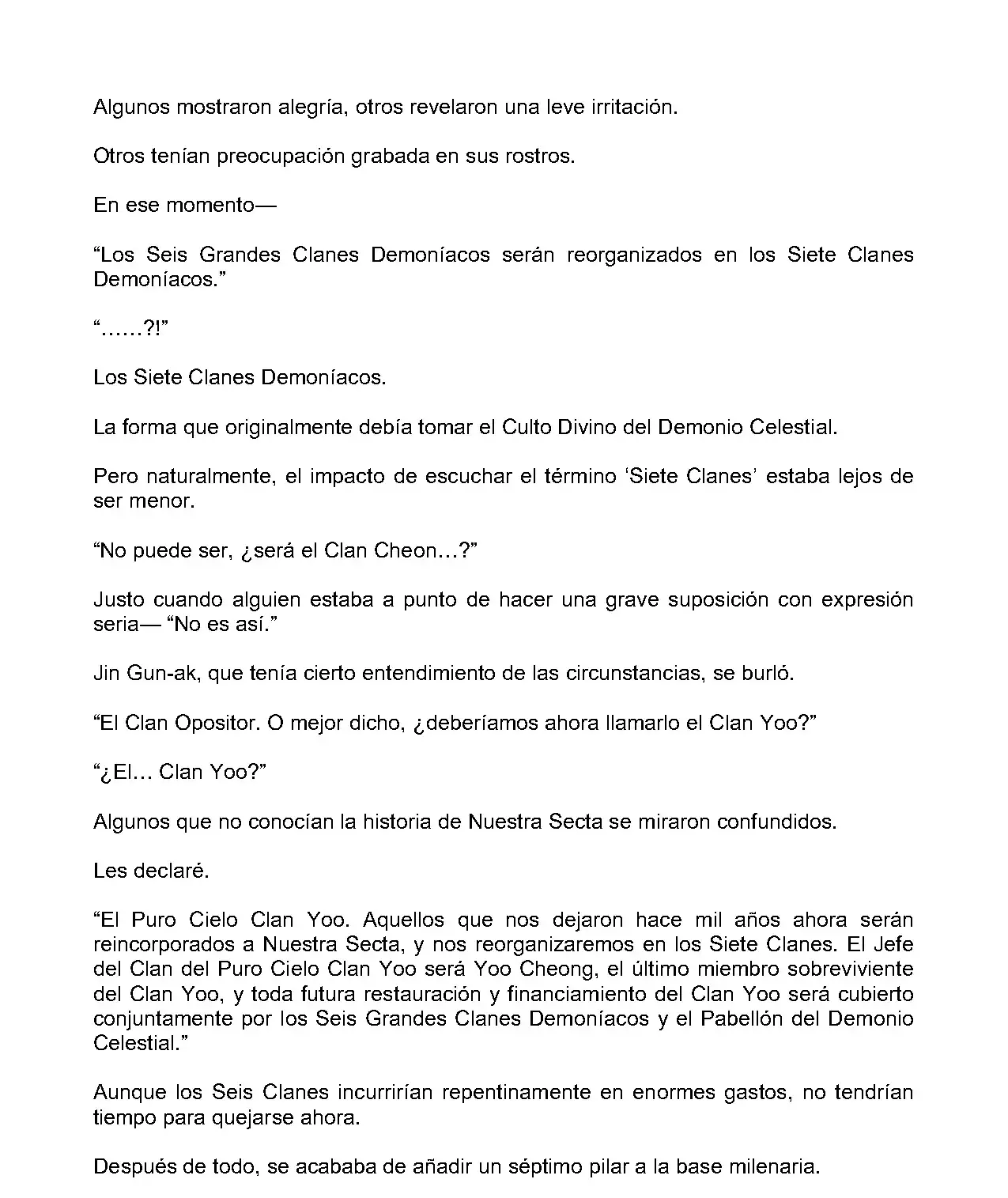 Mi Esposa es la Lider del Culto Demoniaco (Novela) - Capítulo 450 - Página 11 - LectorTMOo