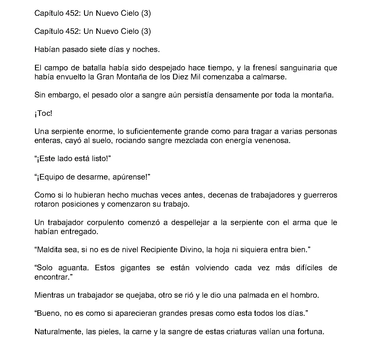 Mi Esposa es la Lider del Culto Demoniaco (Novela) - Capítulo 452 - Página 2 - LectorTMOo