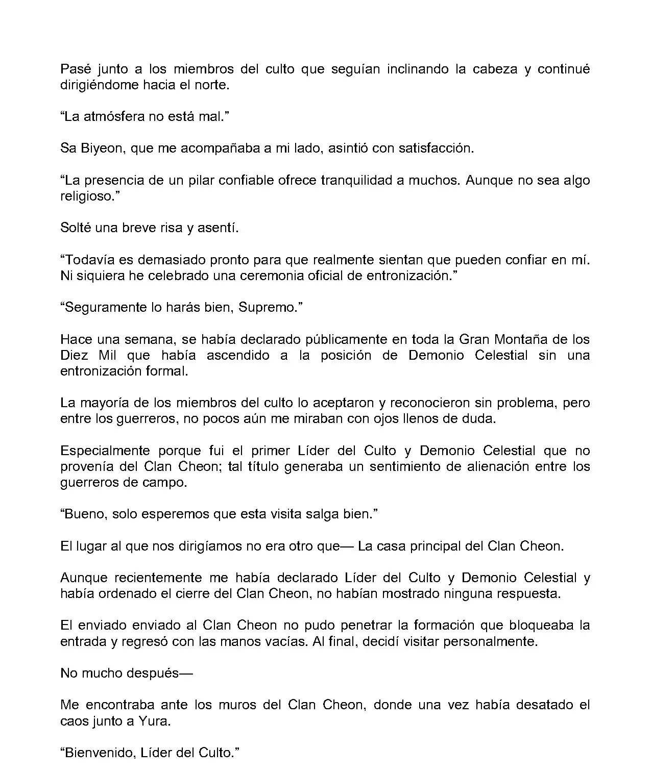 Mi Esposa es la Lider del Culto Demoniaco (Novela) - Capítulo 452 - Página 6 - LectorTMOo