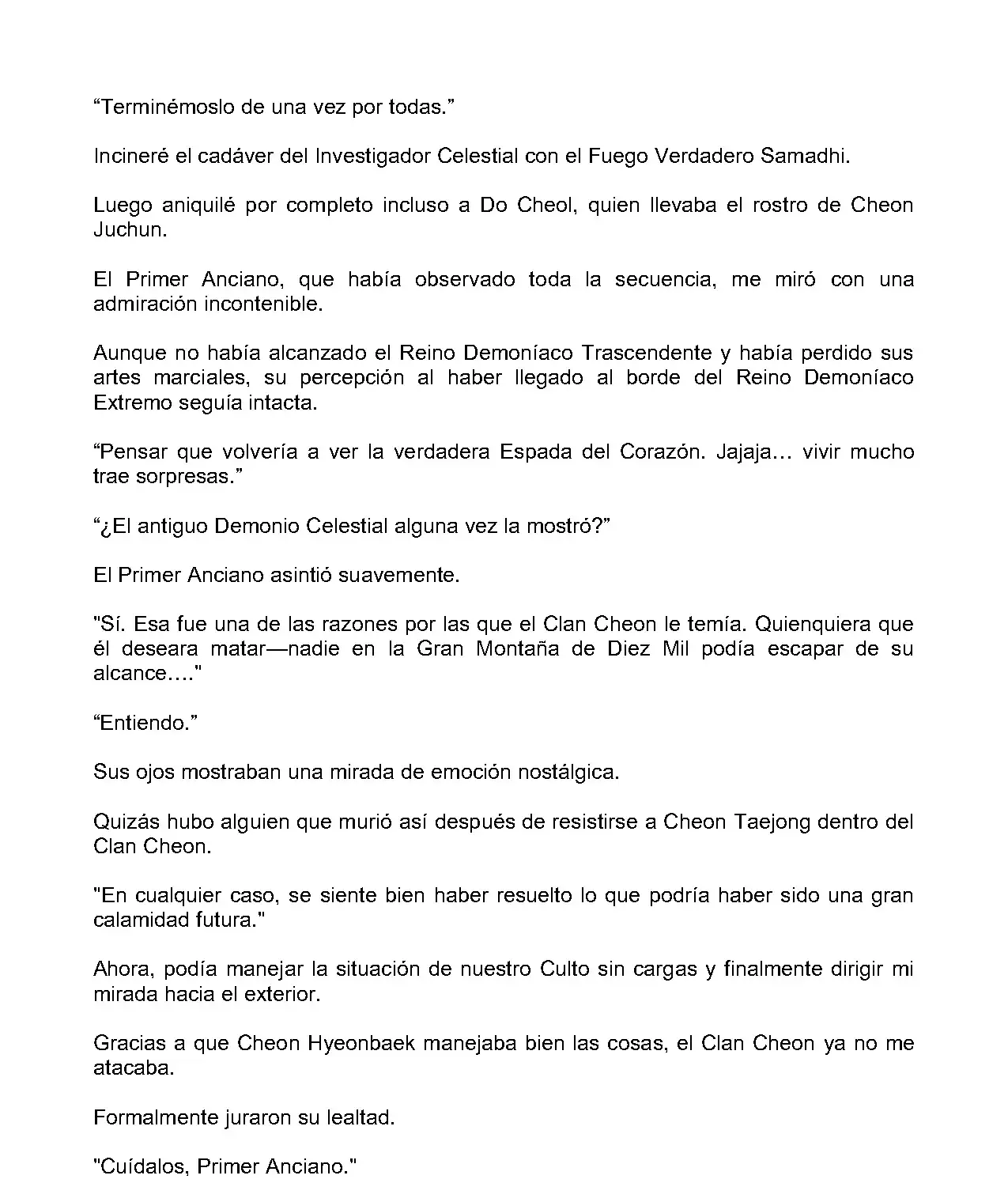 Mi Esposa es la Lider del Culto Demoniaco (Novela) - Capítulo 454 - Página 8 - LectorTMOo