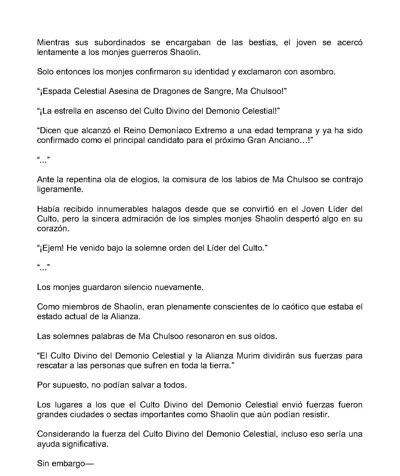 Mi Esposa es la Lider del Culto Demoniaco (Novela) - Capítulo 471 - Página 5 - LectorTMOo