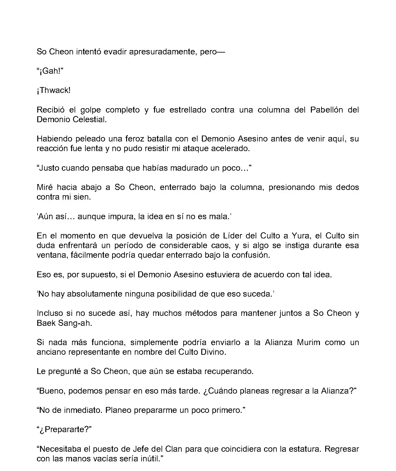 Mi Esposa es la Lider del Culto Demoniaco (Novela) - Capítulo 485 - Página 6 - LectorTMOo