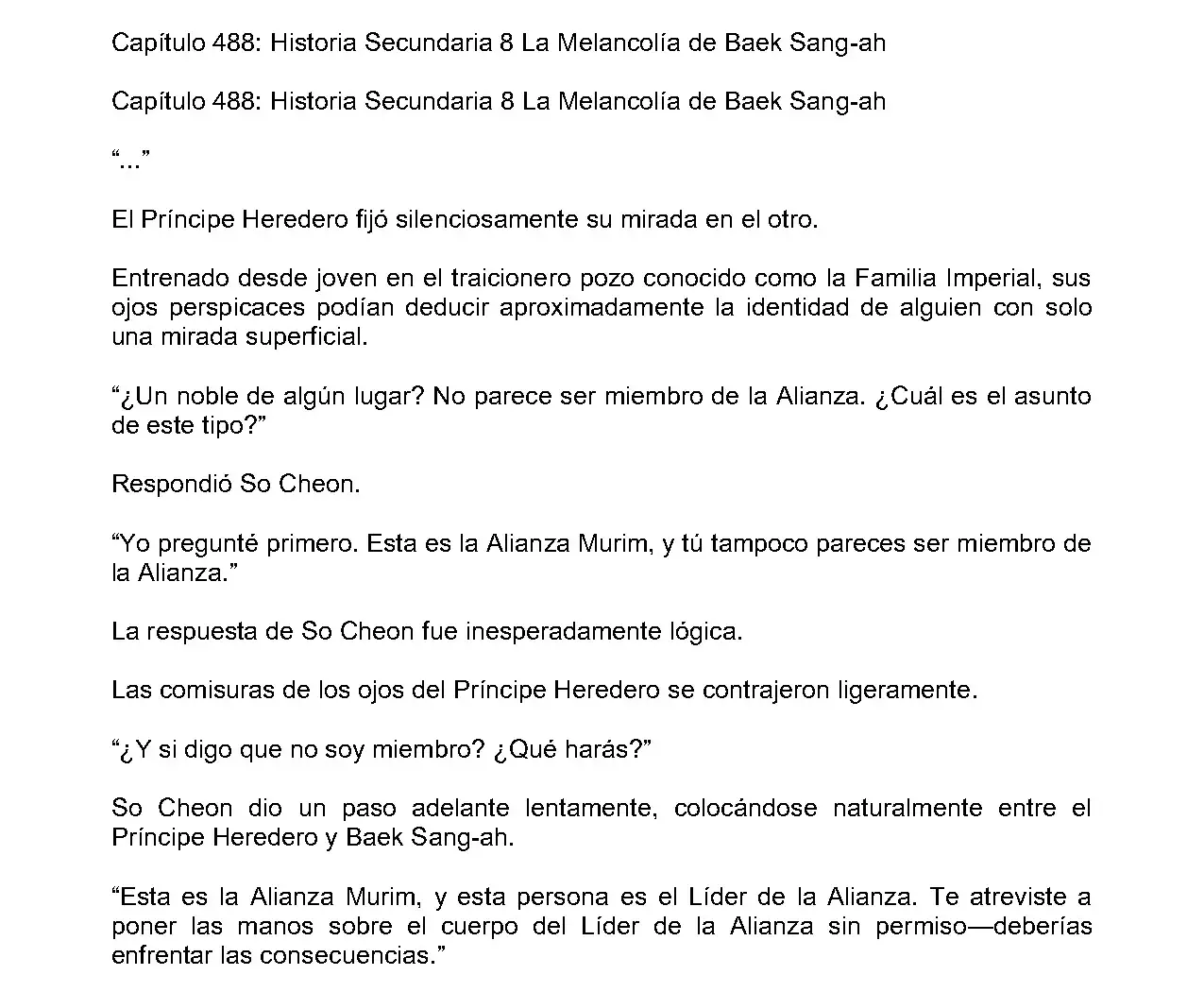 Mi Esposa es la Lider del Culto Demoniaco (Novela) - Capítulo 488 - Página 2 - LectorTMOo
