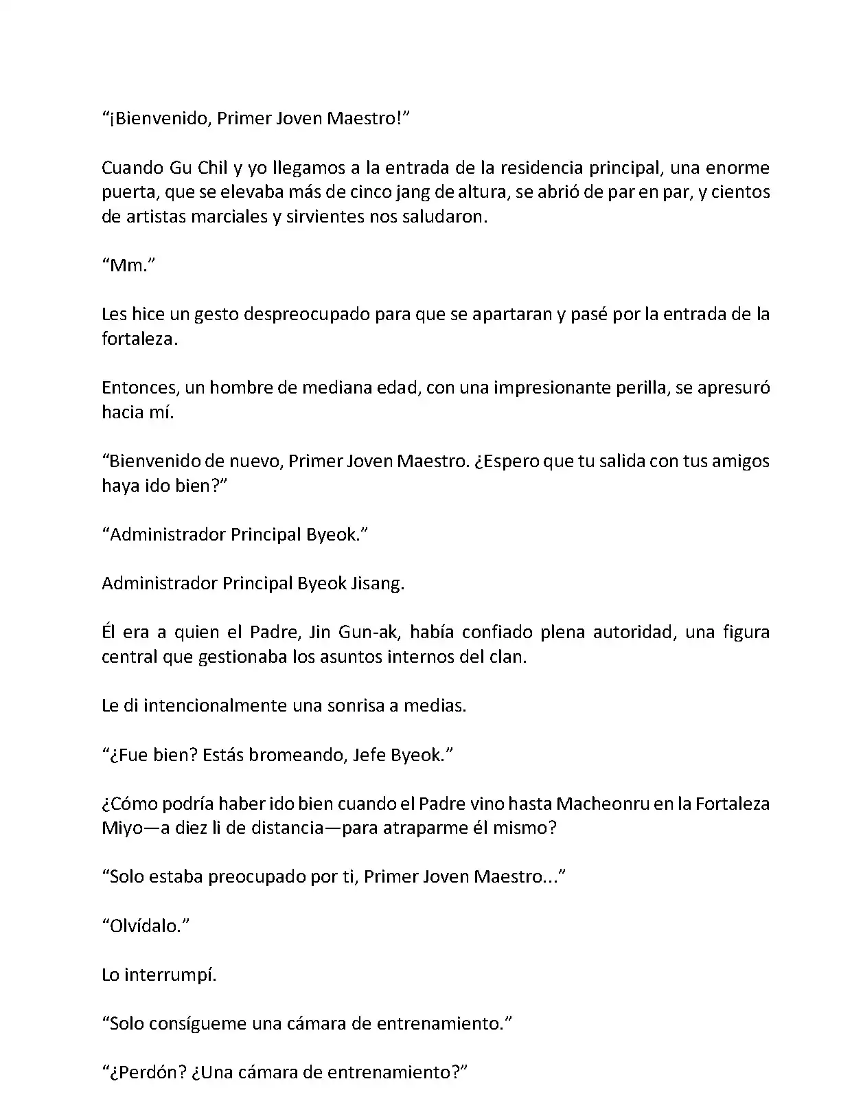 Mi Esposa es la Lider del Culto Demoniaco (Novela) - Capítulo 5 - Página 3 - LectorTMOo