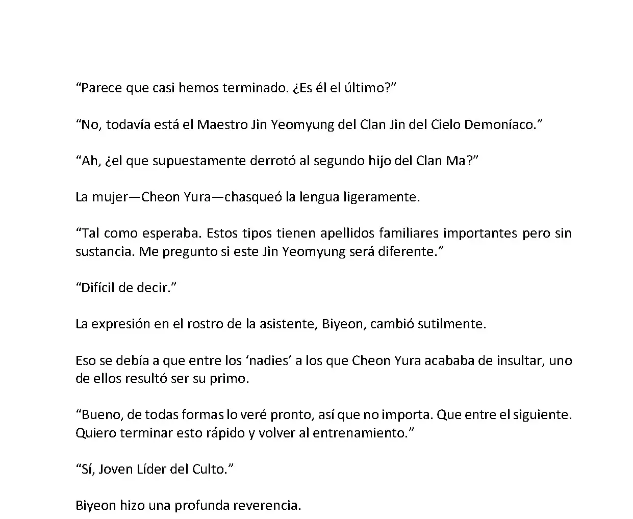 Mi Esposa es la Lider del Culto Demoniaco (Novela) - Capítulo 5 - Página 13 - LectorTMOo