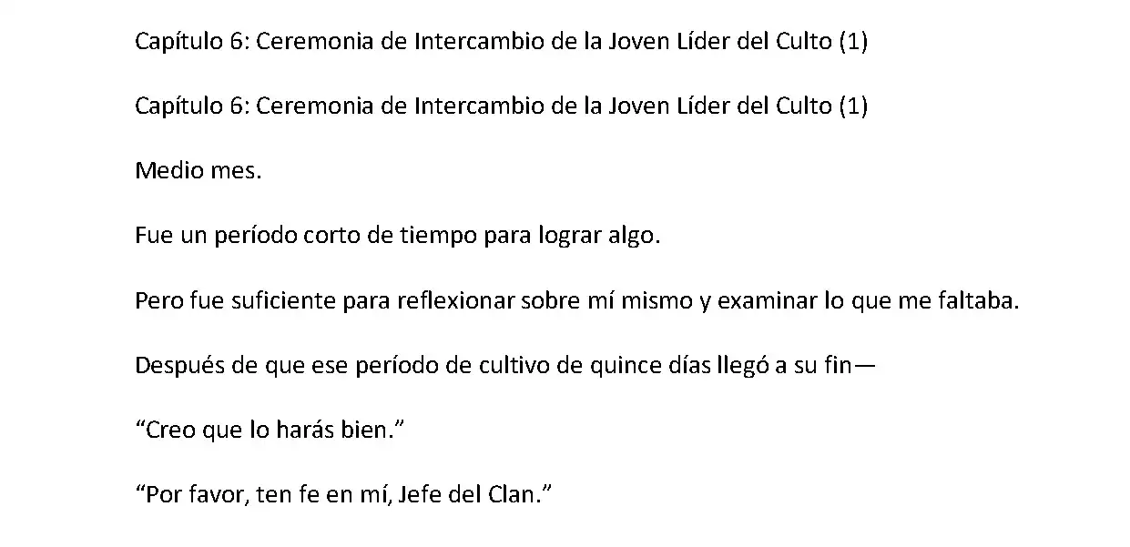 Mi Esposa es la Lider del Culto Demoniaco (Novela) - Capítulo 6 - Página 2 - LectorTMOo