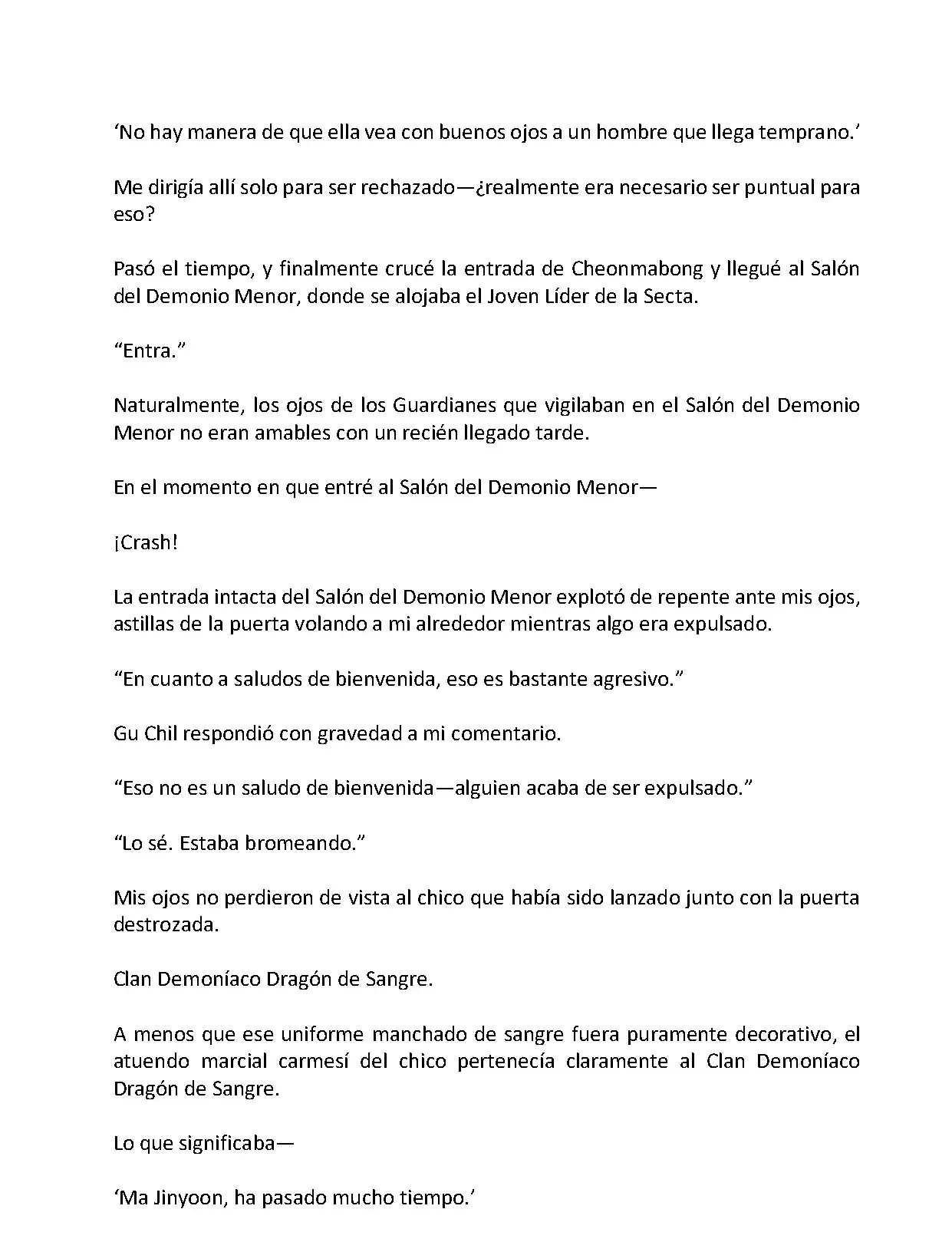 Mi Esposa es la Lider del Culto Demoniaco (Novela) - Capítulo 6 - Página 4 - LectorTMOo