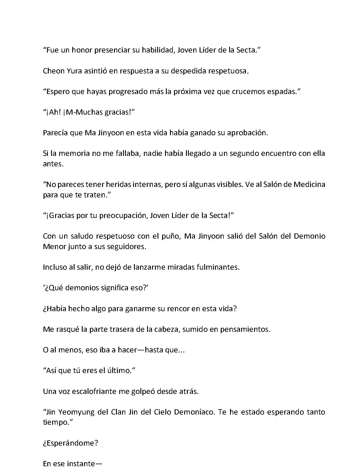 Mi Esposa es la Lider del Culto Demoniaco (Novela) - Capítulo 6 - Página 9 - LectorTMOo