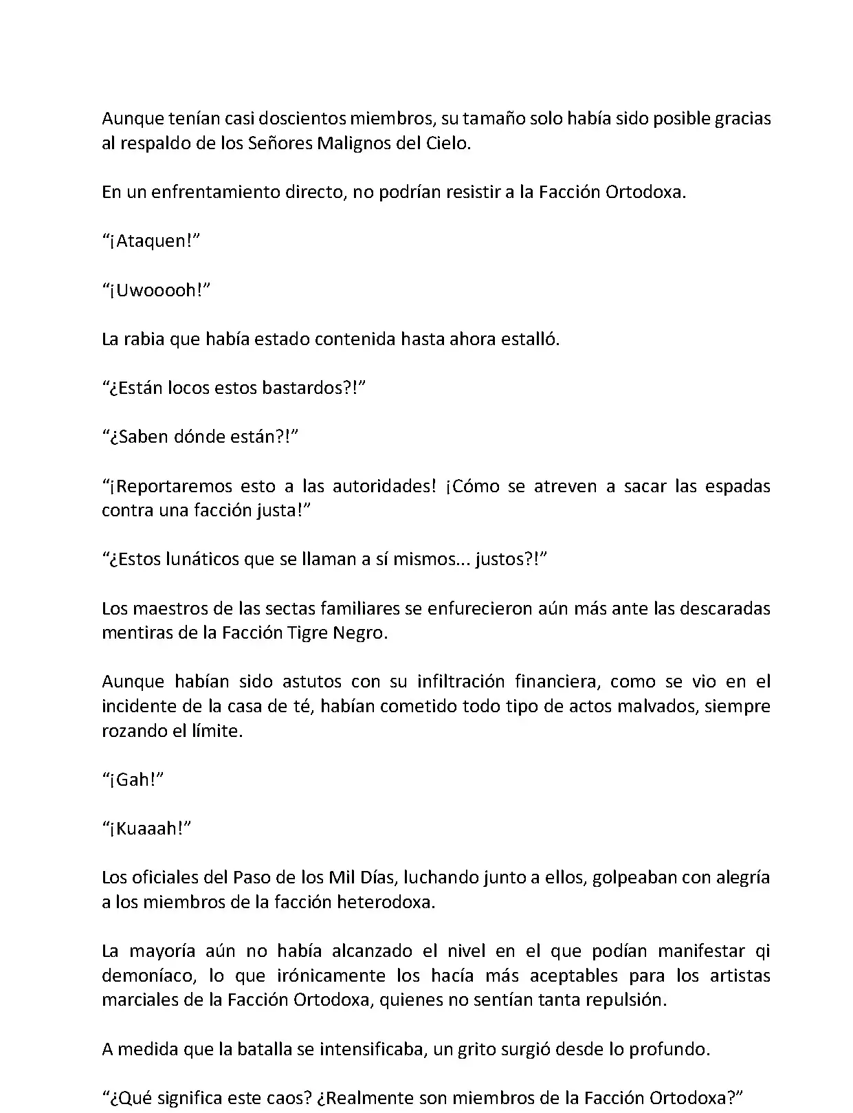 Mi Esposa es la Lider del Culto Demoniaco (Novela) - Capítulo 60 - Página 6 - LectorTMOo