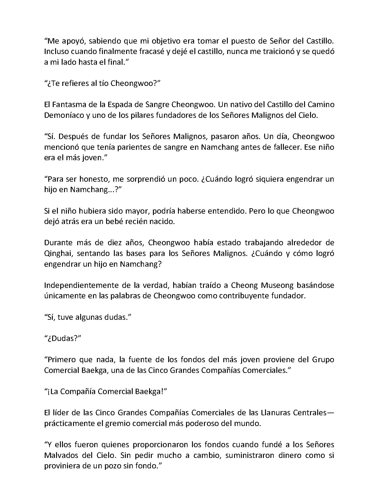 Mi Esposa es la Lider del Culto Demoniaco (Novela) - Capítulo 61 - Página 6 - LectorTMOo