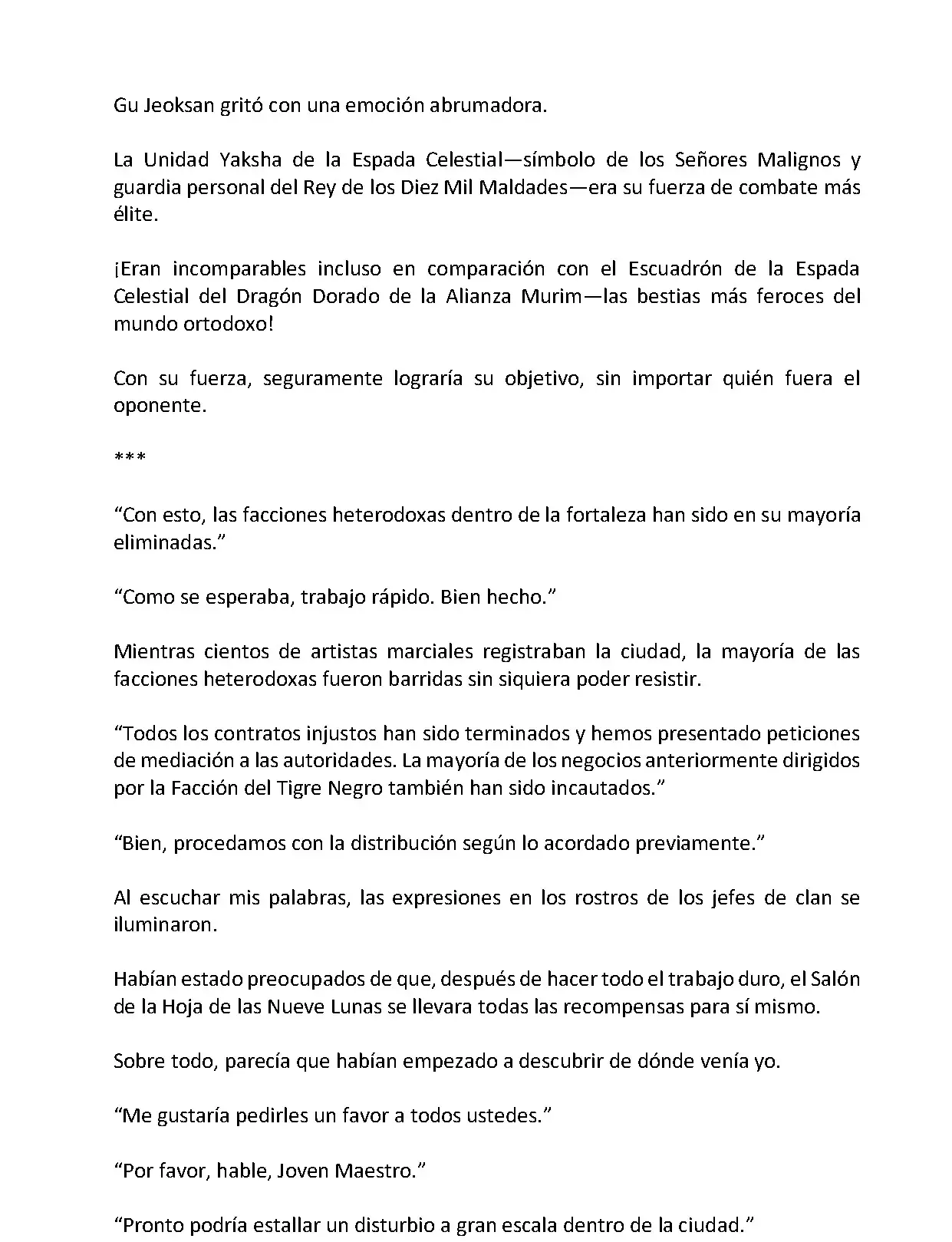 Mi Esposa es la Lider del Culto Demoniaco (Novela) - Capítulo 61 - Página 8 - LectorTMOo