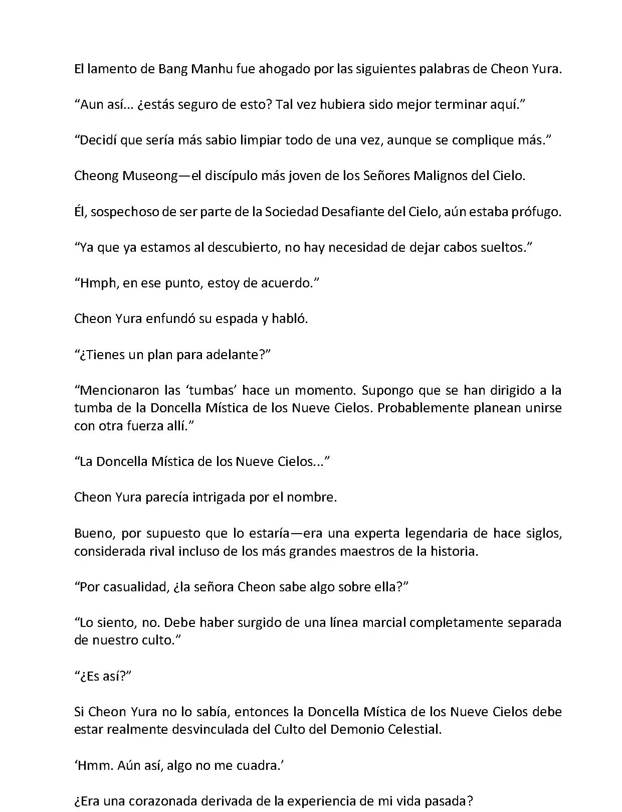 Mi Esposa es la Lider del Culto Demoniaco (Novela) - Capítulo 63 - Página 6 - LectorTMOo