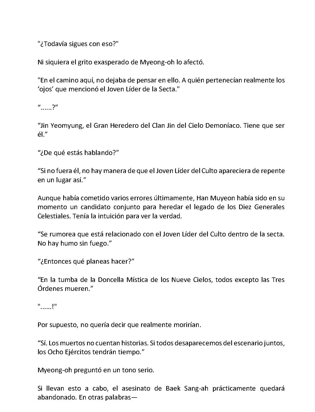 Mi Esposa es la Lider del Culto Demoniaco (Novela) - Capítulo 63 - Página 11 - LectorTMOo