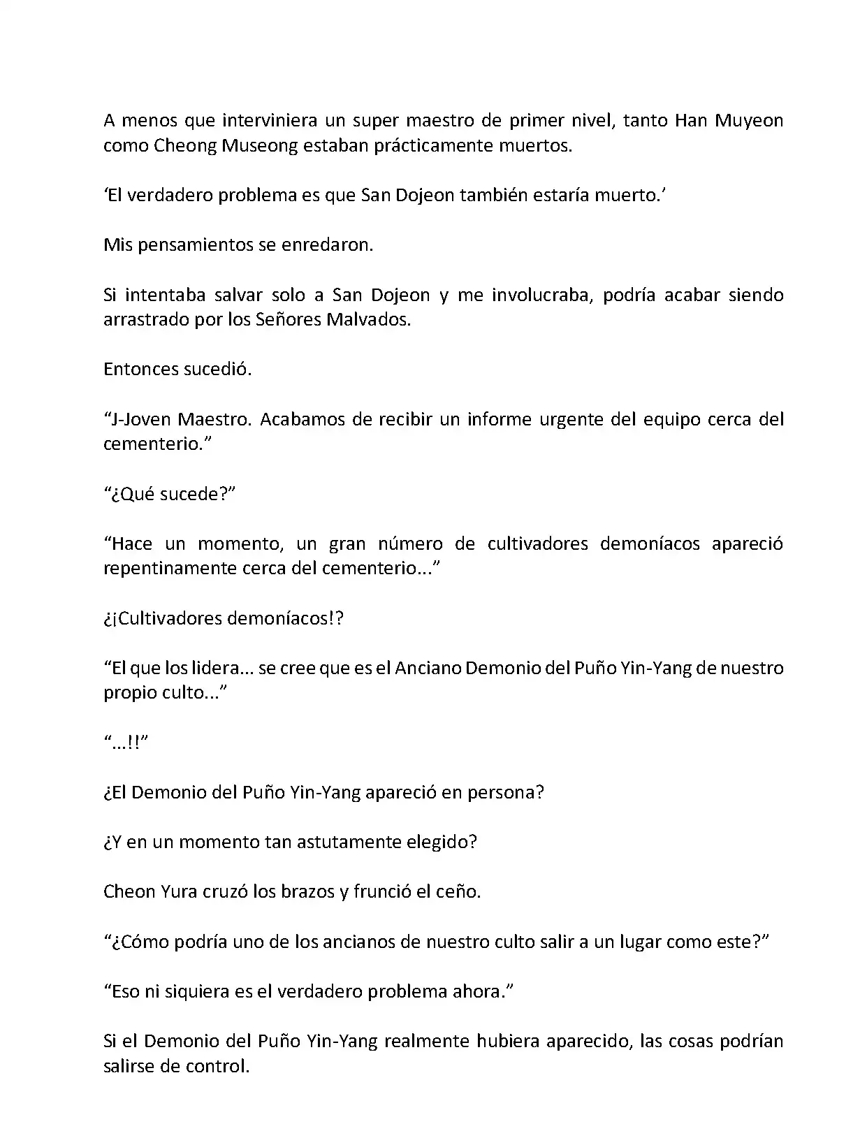 Mi Esposa es la Lider del Culto Demoniaco (Novela) - Capítulo 64 - Página 11 - LectorTMOo