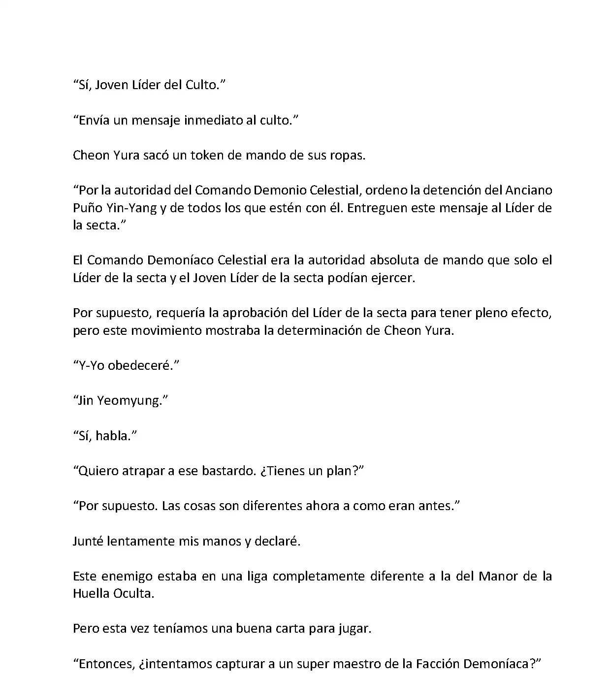 Mi Esposa es la Lider del Culto Demoniaco (Novela) - Capítulo 64 - Página 13 - LectorTMOo