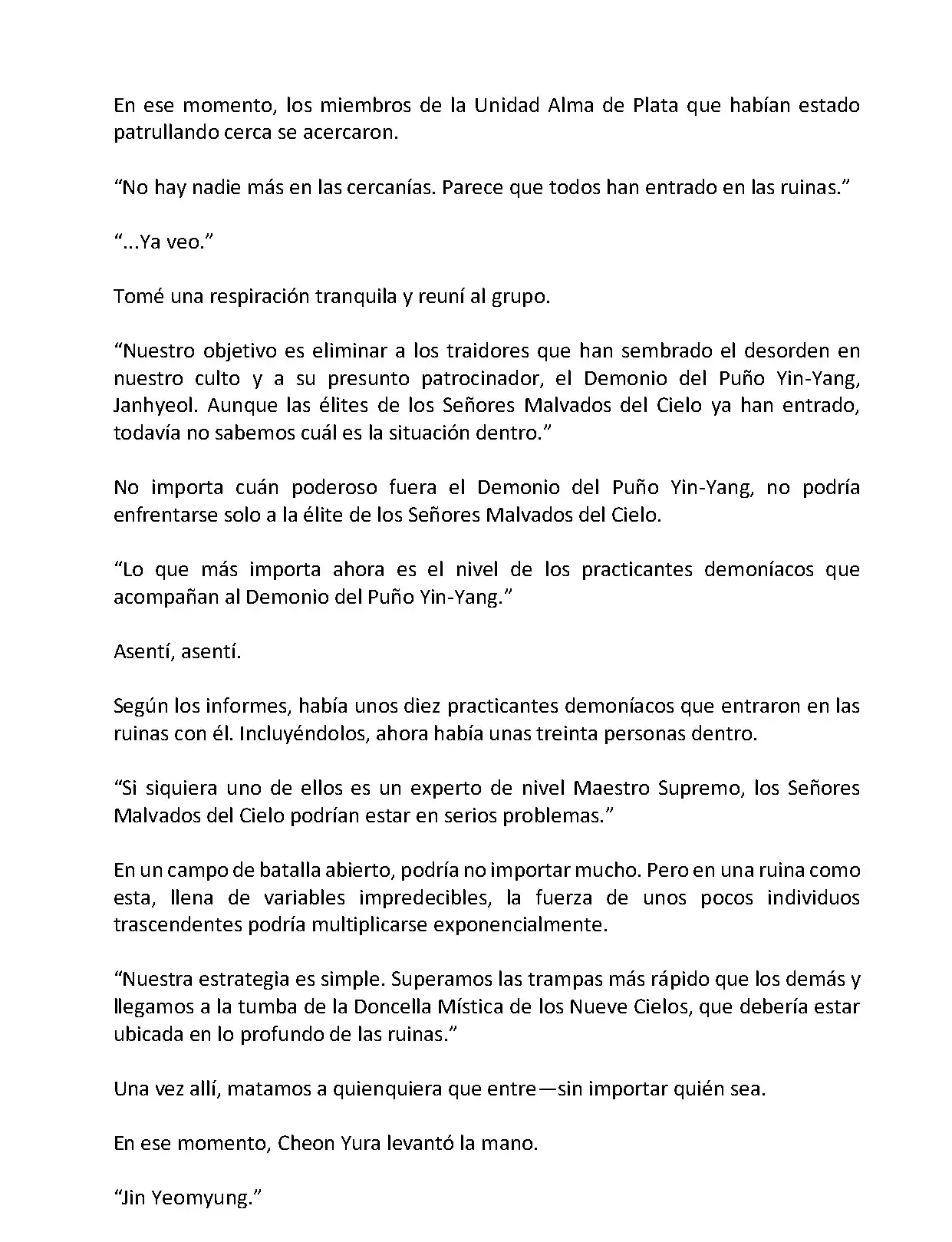 Mi Esposa es la Lider del Culto Demoniaco (Novela) - Capítulo 65 - Página 9 - LectorTMOo