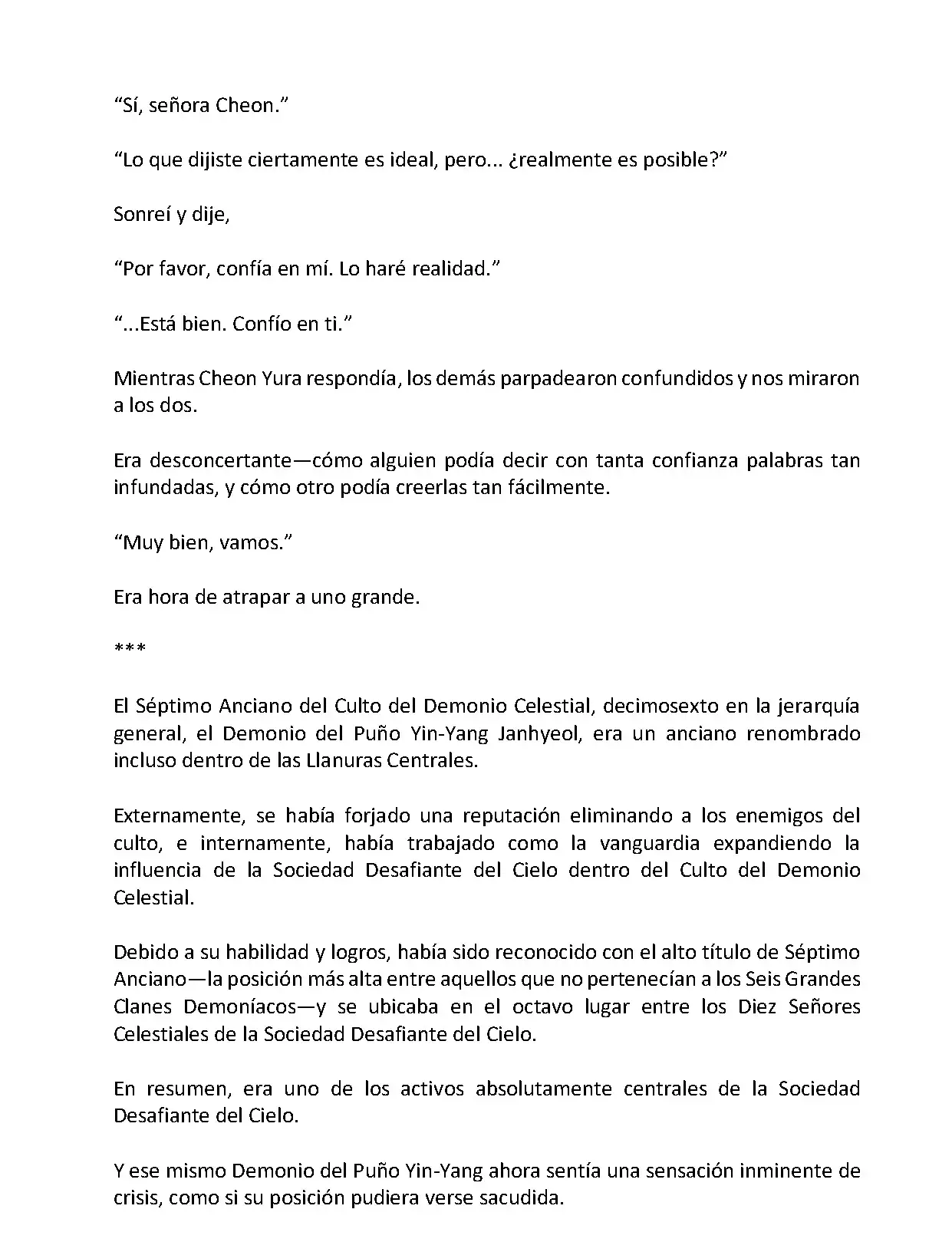 Mi Esposa es la Lider del Culto Demoniaco (Novela) - Capítulo 65 - Página 10 - LectorTMOo