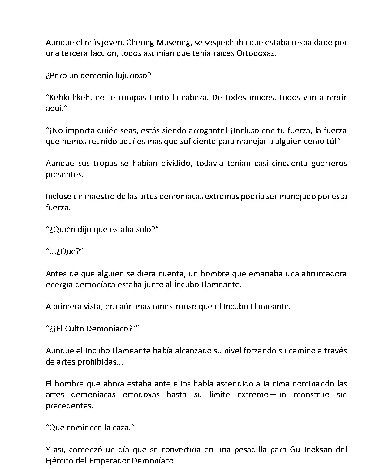 Mi Esposa es la Lider del Culto Demoniaco (Novela) - Capítulo 66 - Página 12 - LectorTMOo
