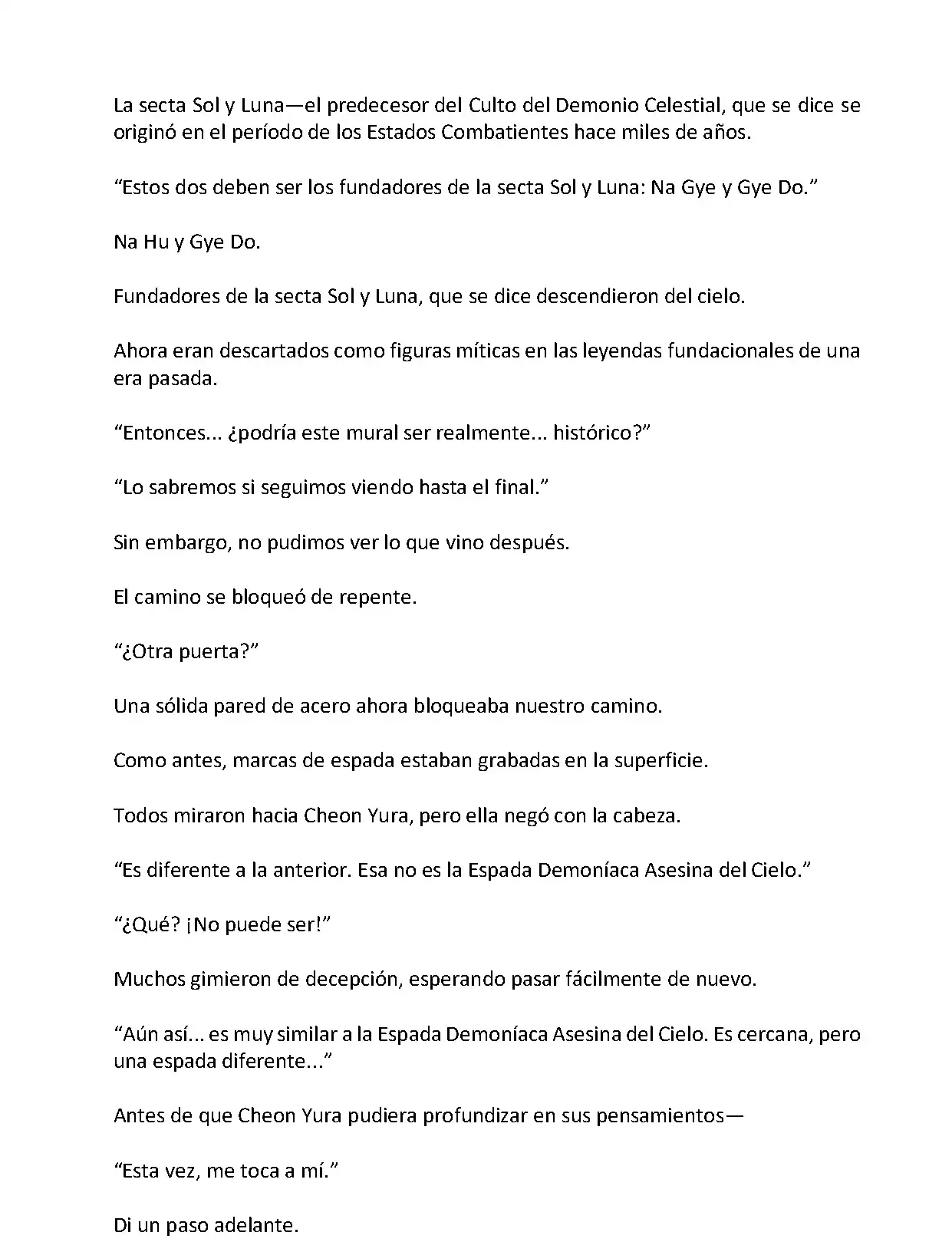 Mi Esposa es la Lider del Culto Demoniaco (Novela) - Capítulo 67 - Página 7 - LectorTMOo