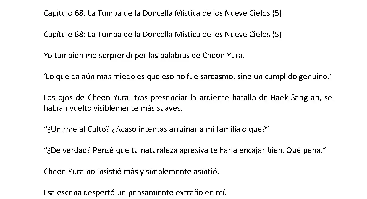 Mi Esposa es la Lider del Culto Demoniaco (Novela) - Capítulo 68 - Página 2 - LectorTMOo