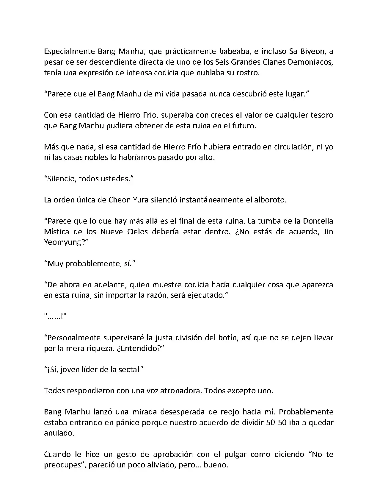 Mi Esposa es la Lider del Culto Demoniaco (Novela) - Capítulo 68 - Página 8 - LectorTMOo
