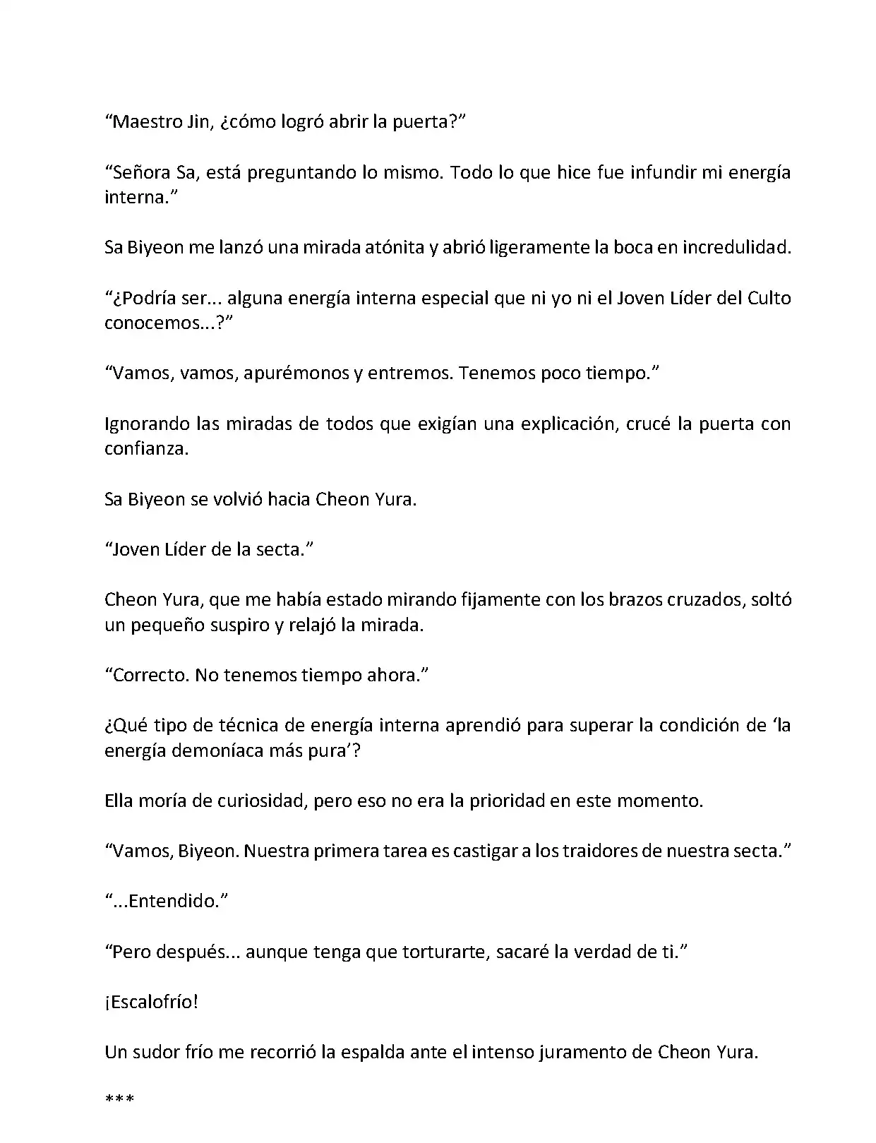 Mi Esposa es la Lider del Culto Demoniaco (Novela) - Capítulo 69 - Página 5 - LectorTMOo