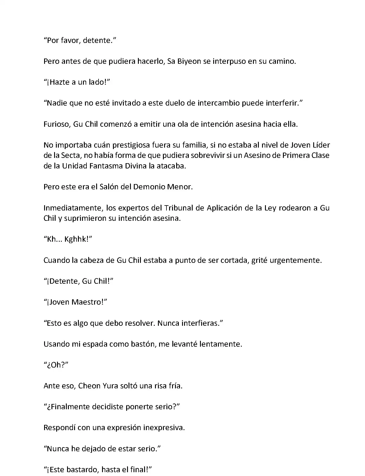Mi Esposa es la Lider del Culto Demoniaco (Novela) - Capítulo 7 - Página 6 - LectorTMOo