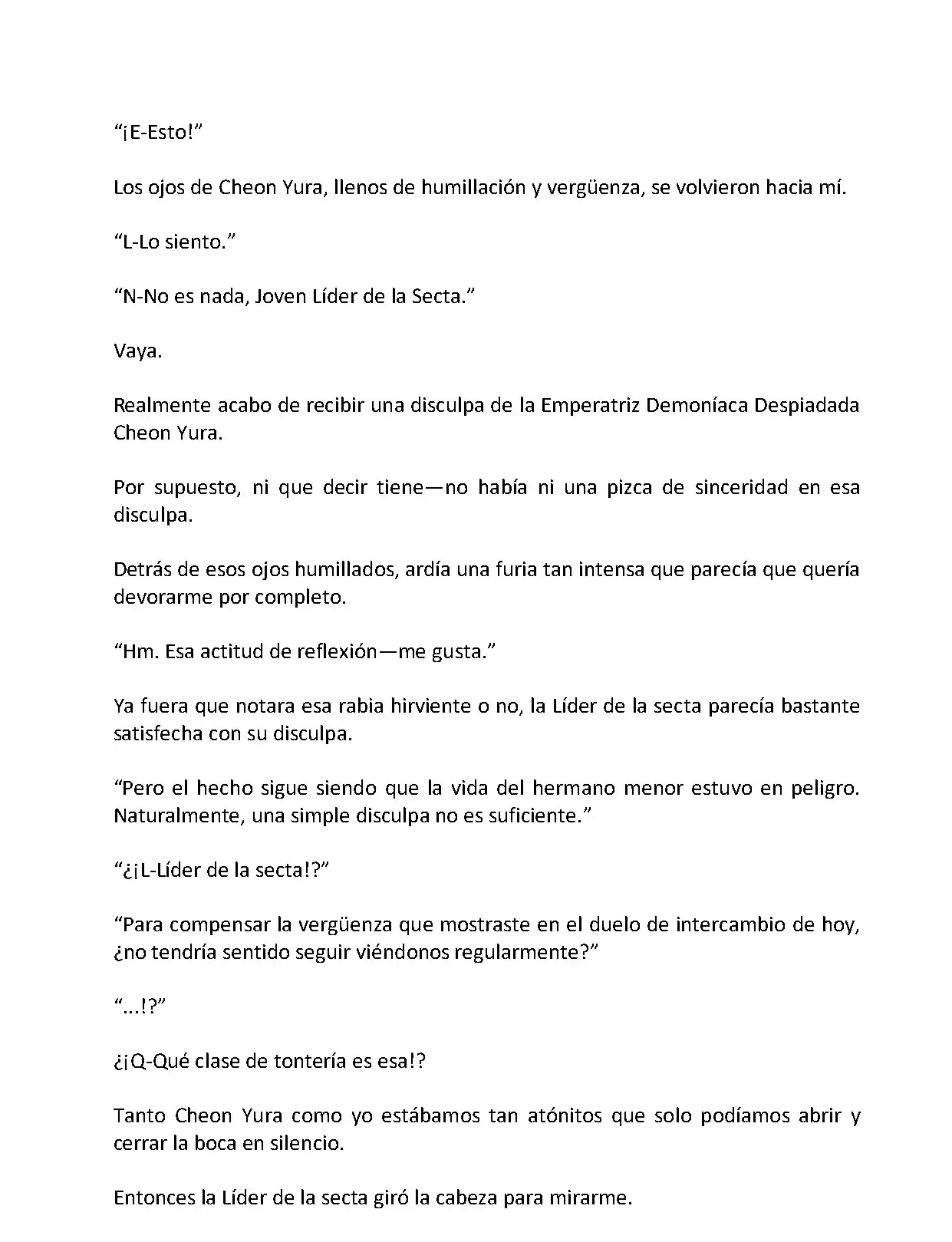 Mi Esposa es la Lider del Culto Demoniaco (Novela) - Capítulo 7 - Página 13 - LectorTMOo