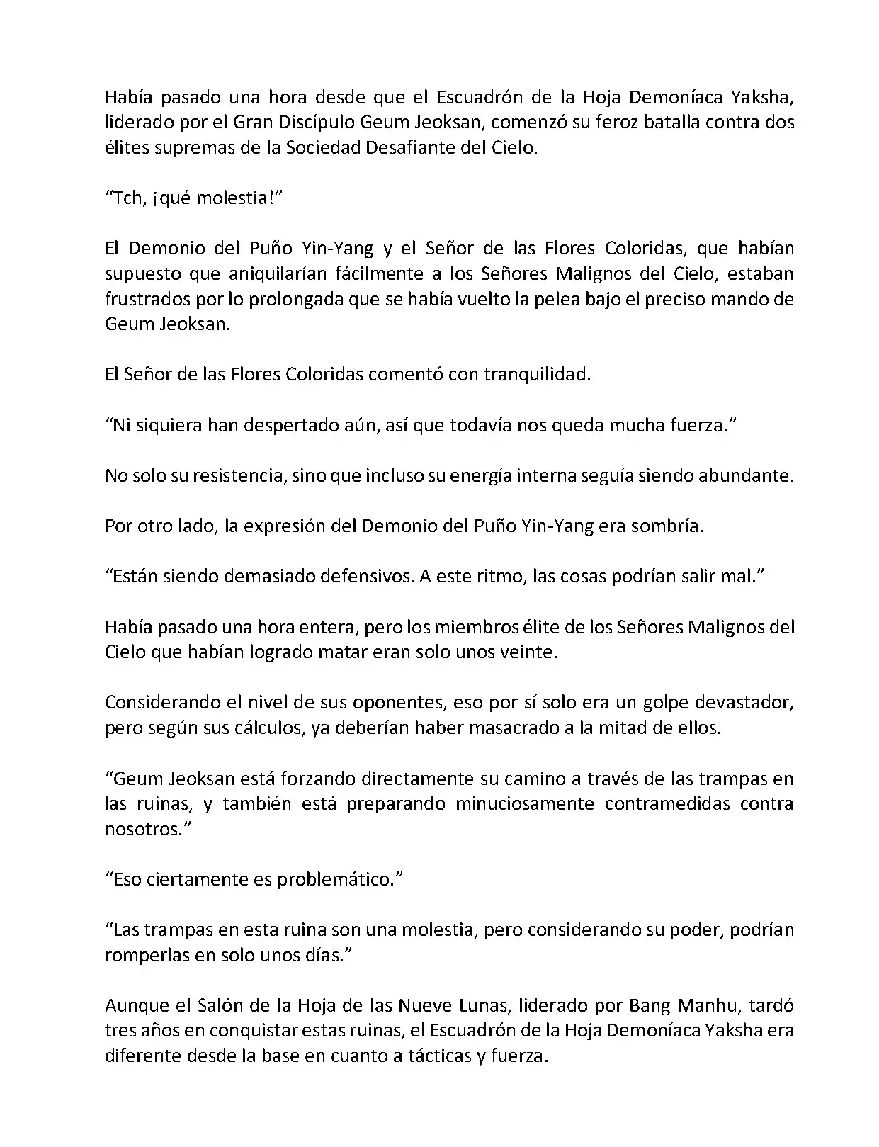 Mi Esposa es la Lider del Culto Demoniaco (Novela) - Capítulo 70 - Página 11 - LectorTMOo