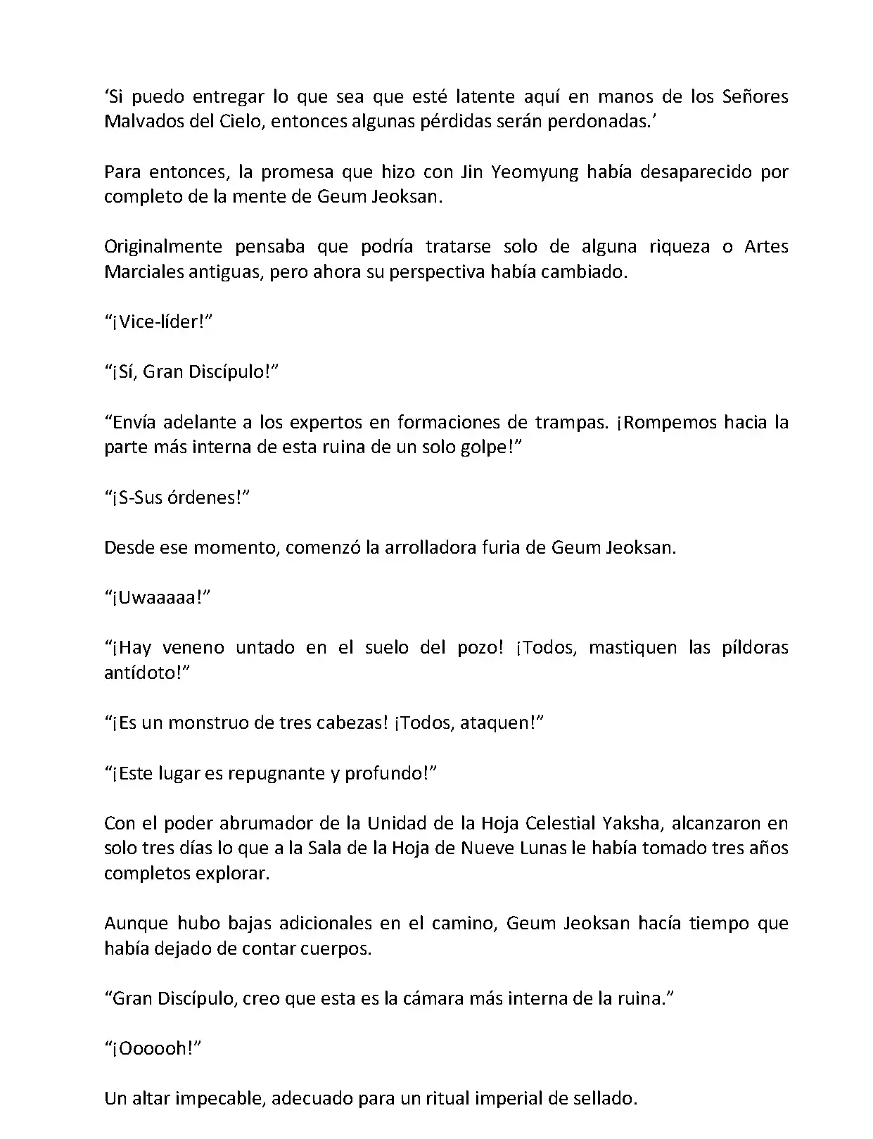 Mi Esposa es la Lider del Culto Demoniaco (Novela) - Capítulo 71 - Página 4 - LectorTMOo